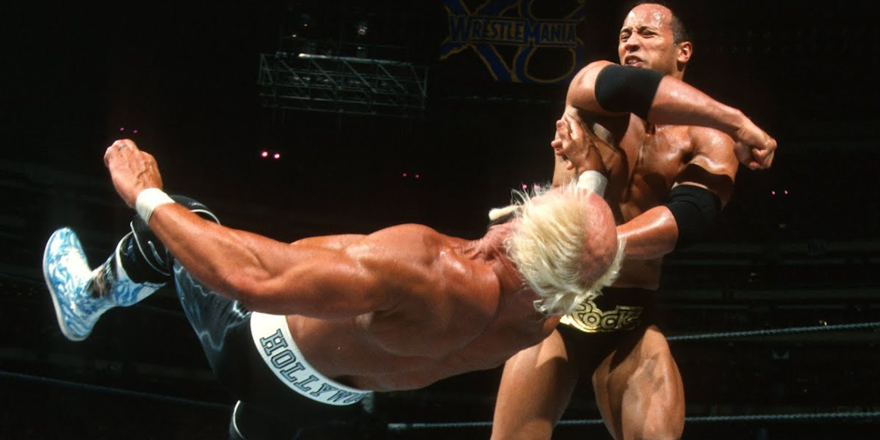 The Rock vs Hulk Hogan at WrestleMania 18