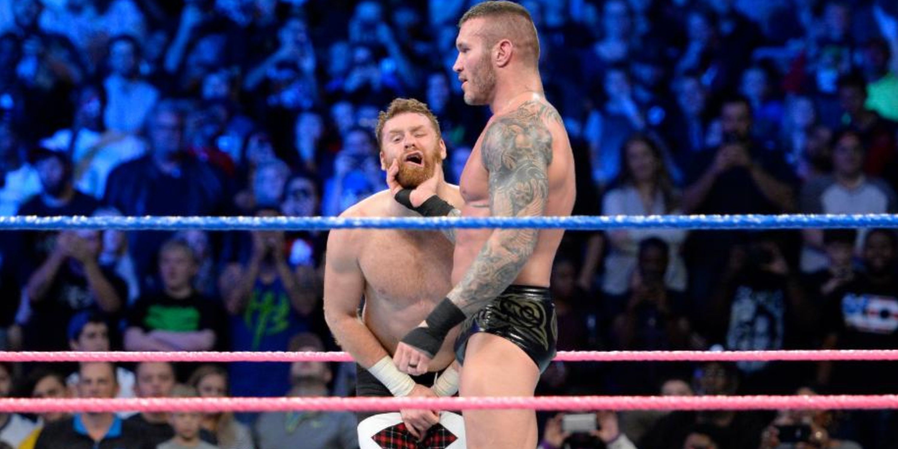 Sami Zayn vs Randy Orton in WWE