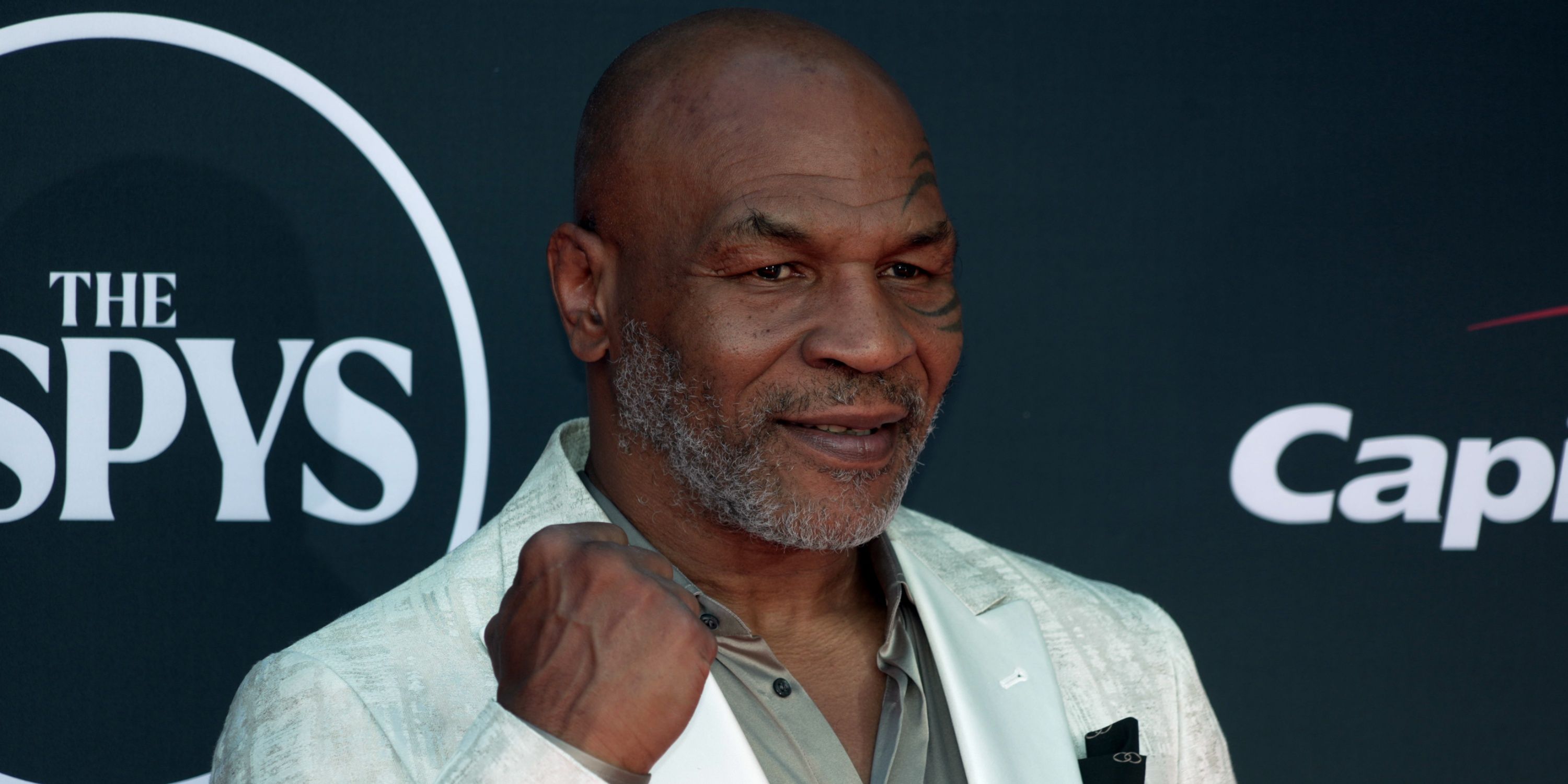 Mike Tyson at a premiere