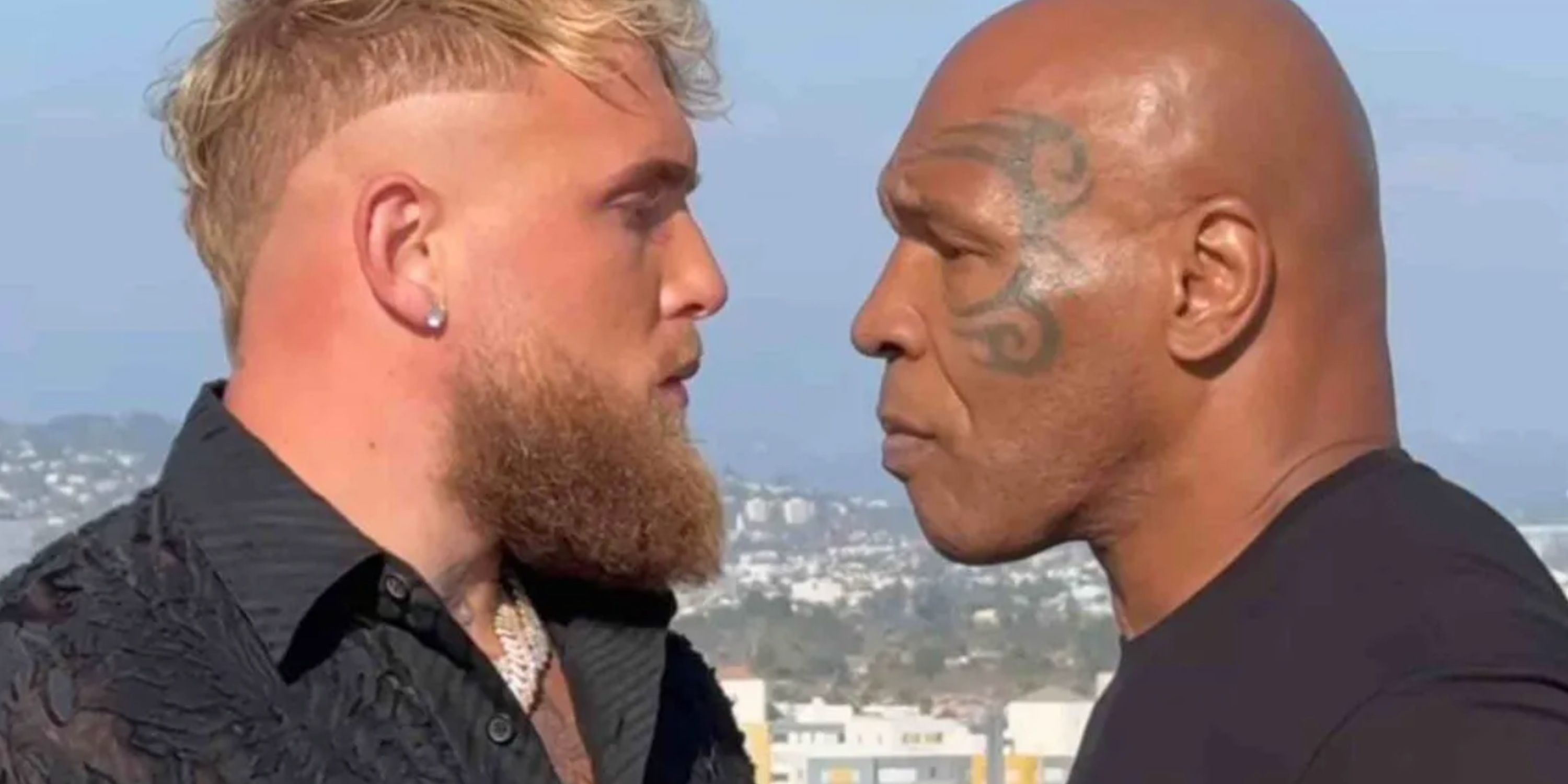 Jake Paul and Mike Tyson face off