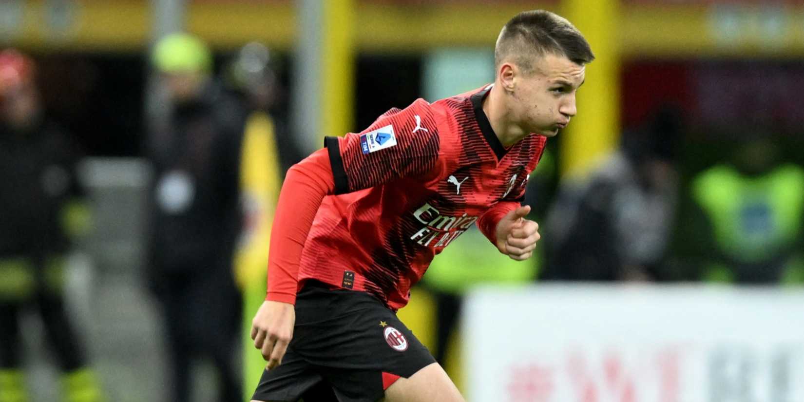 AC Milan's Francesco Camarda