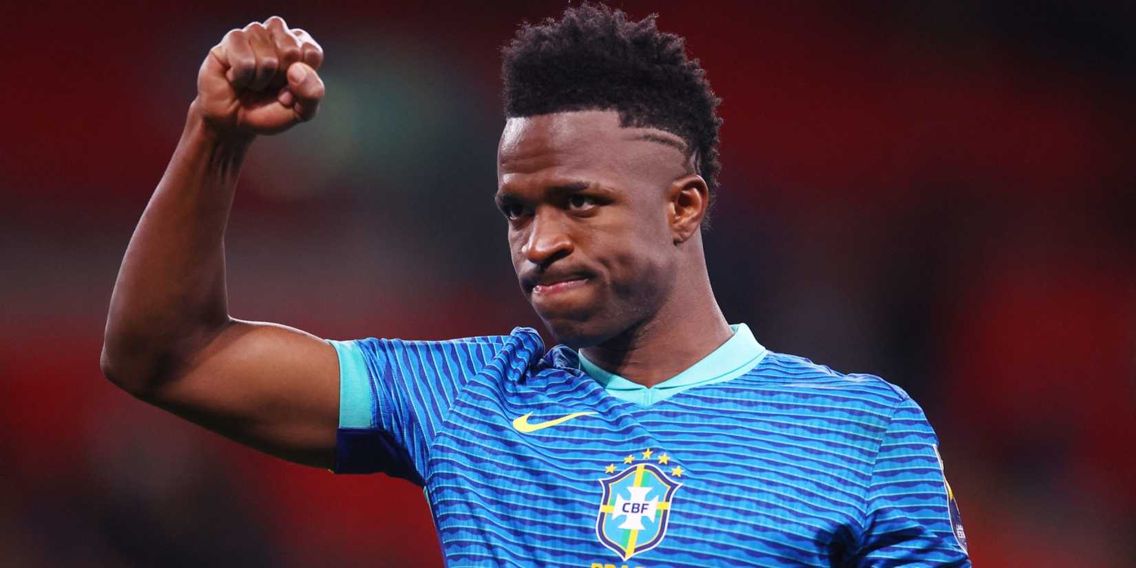 Brazil's Vinicius Junior