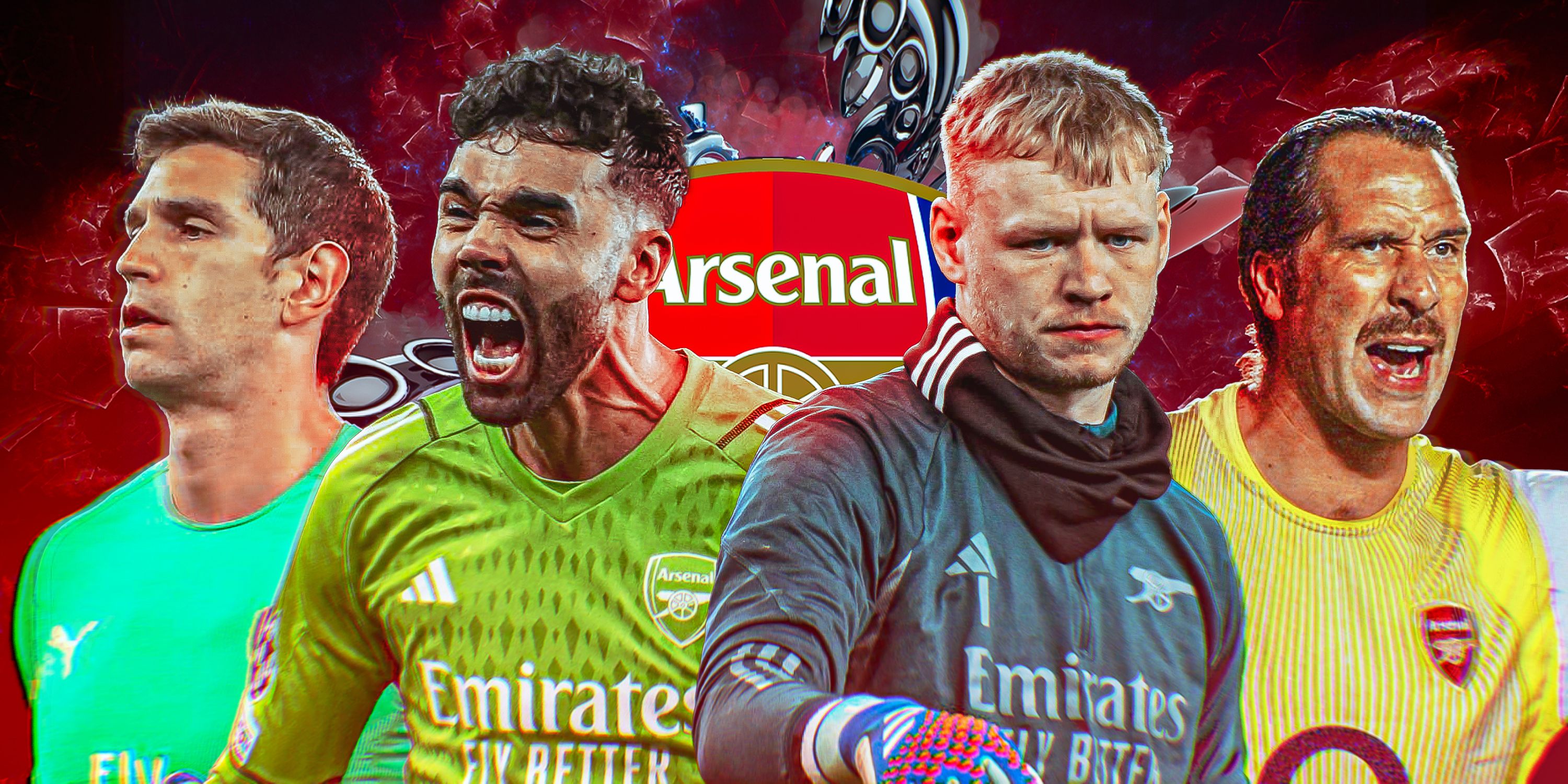 Ranking the greatest Arsenal goalkeepers in Premier League history featuring Emiliano Martinez, David Raya, Aaron Ramsdale and David Seaman