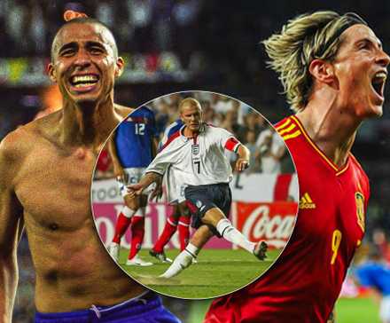 Ranking the greatest games in Euros history featuring France's David Trezeguet, England's David Beckham and Spain's Fernando Torres