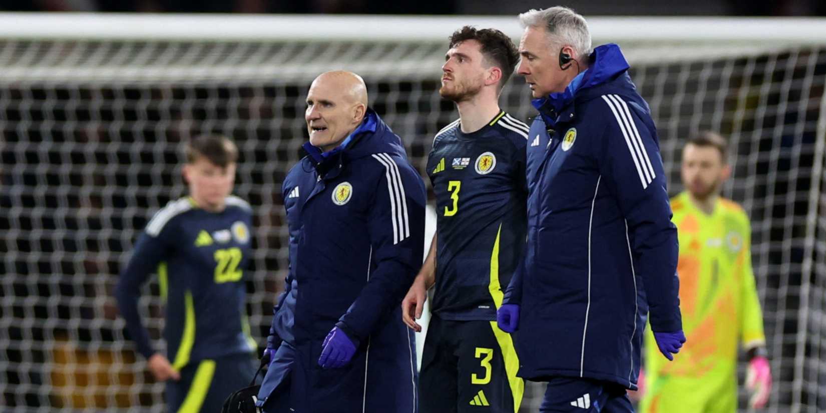 Scotland left-back Andrew Robertson