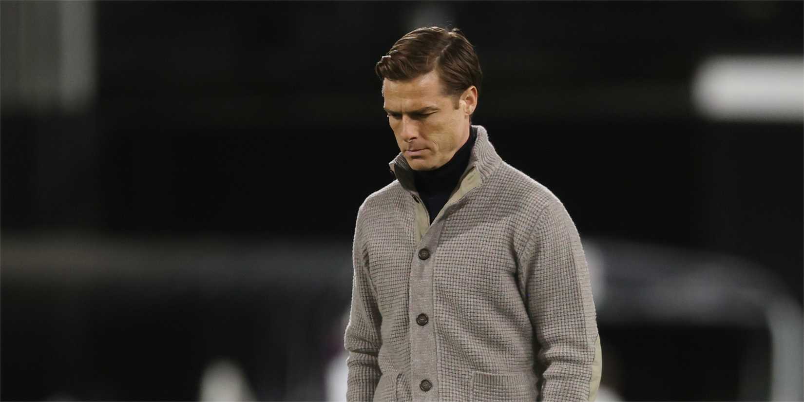 Scott Parker looking dejected as Fulham manager after Premier League relegation