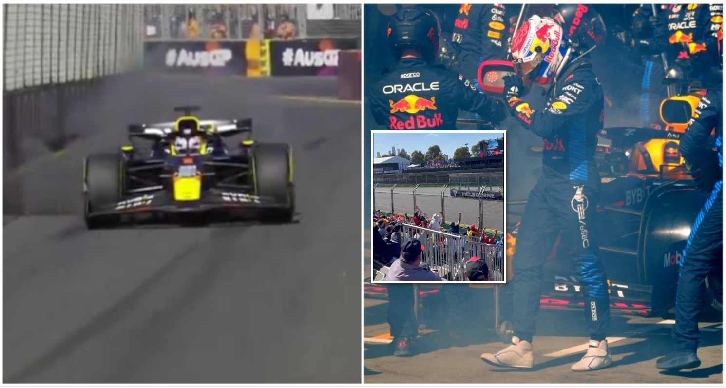 Max Verstappen's Retirement at Australian GP Leads to Huge Cheers in Crowd