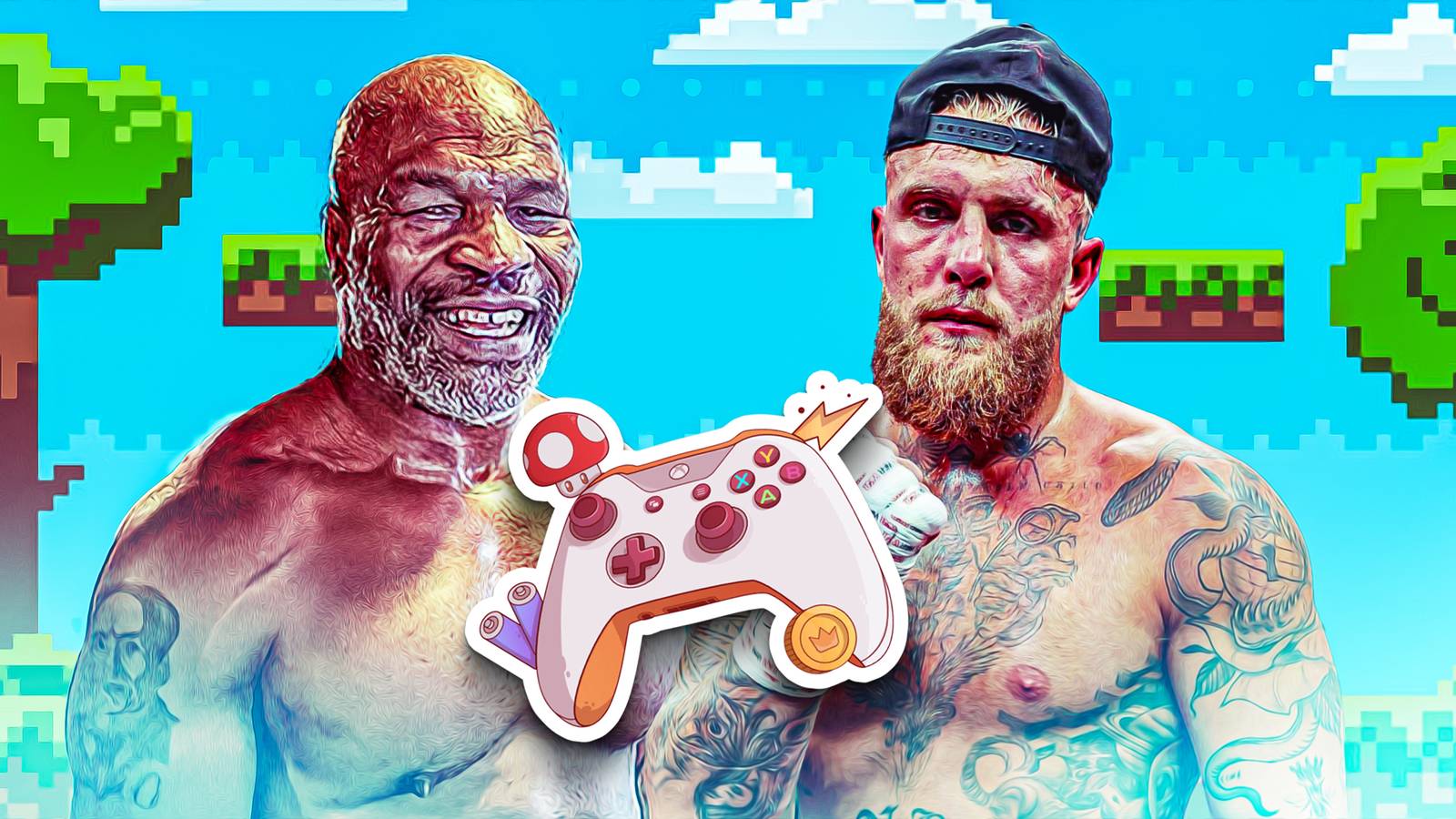 Mike Simulation Mike Tyson vs Jake Paul Simulated