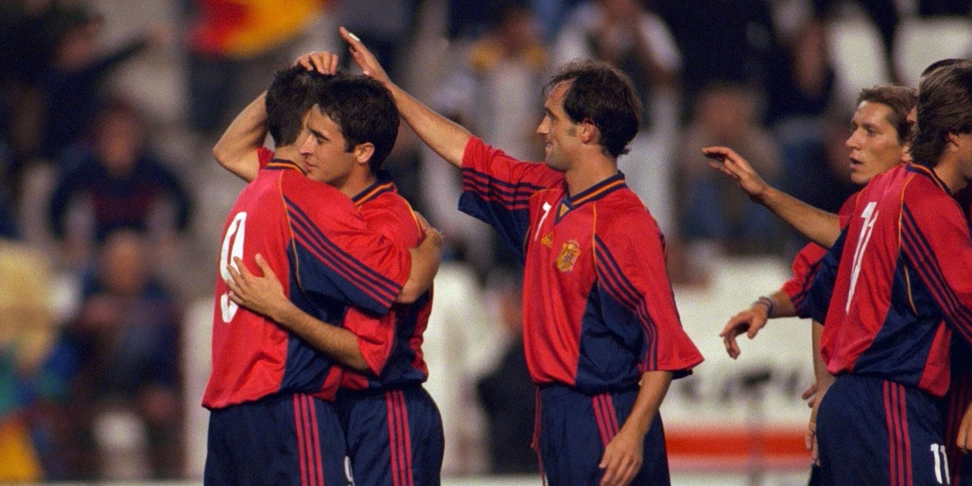 Spain at Euro 2000 featuring Raul