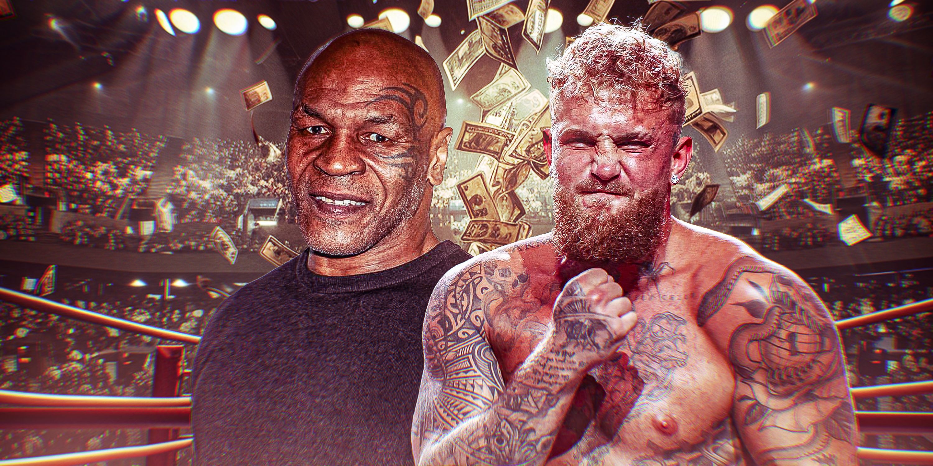 Mike Tyson and Jake Paul net worth