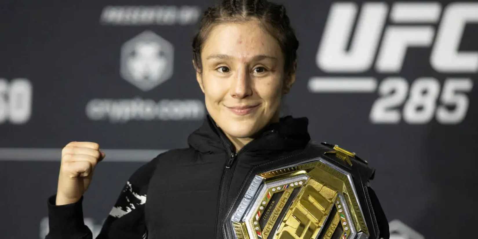 Alexa Grasso as UFC champion