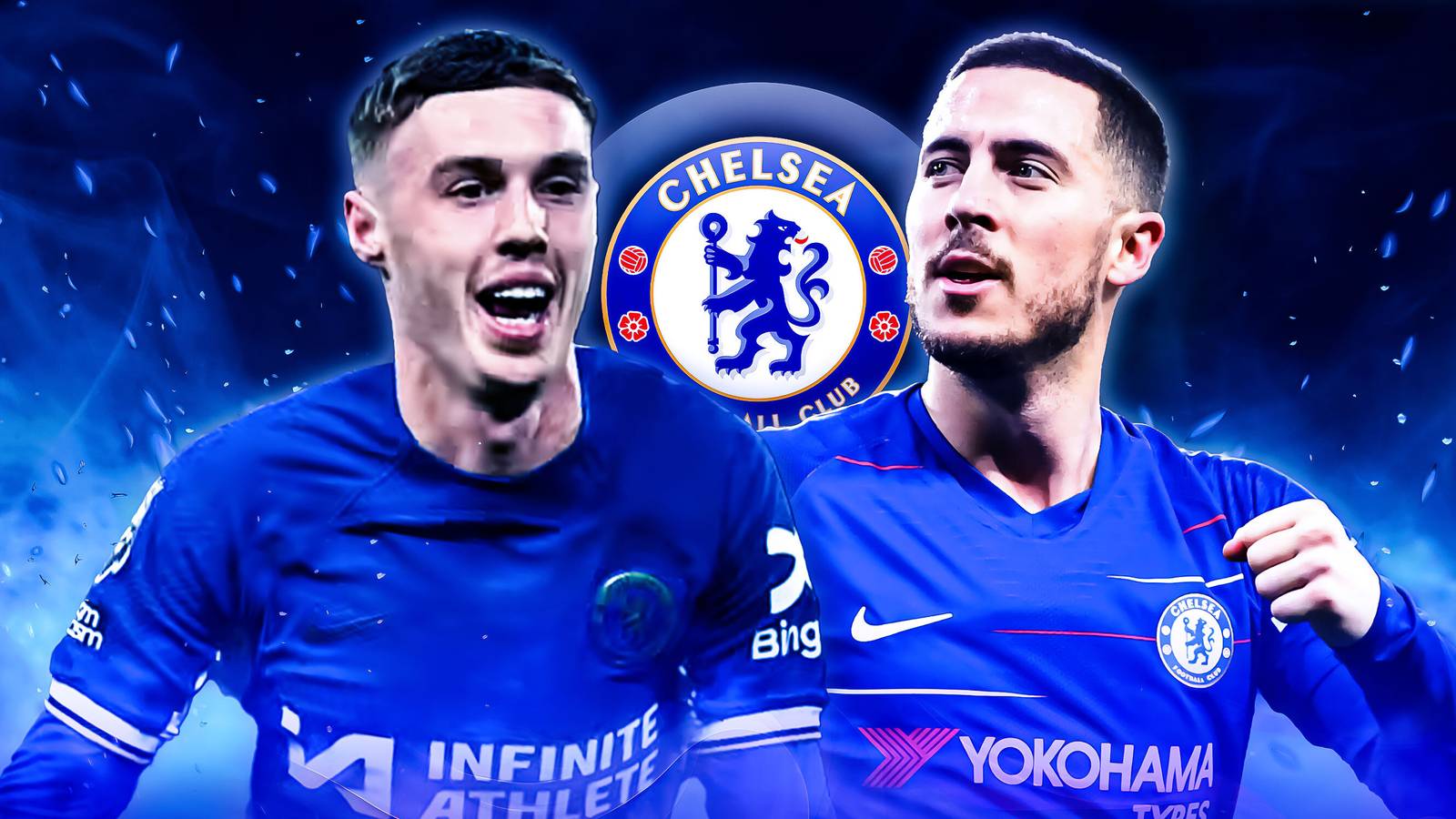 Cole Palmer vs Prime Eden Hazard Stats Comparison, image size:1600x900