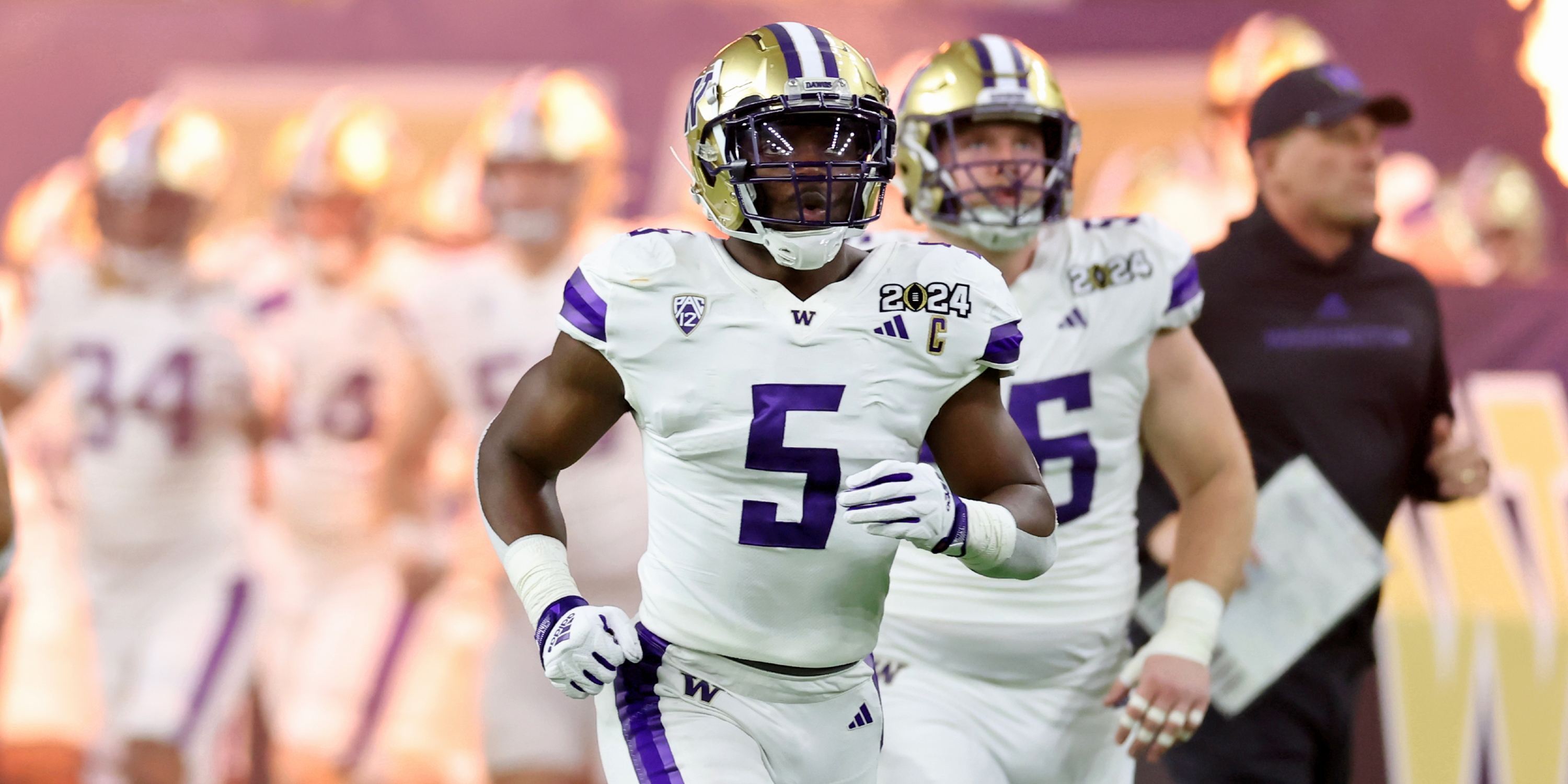 Edefuan Ulofoshio LB Washington vs Michigan 2024