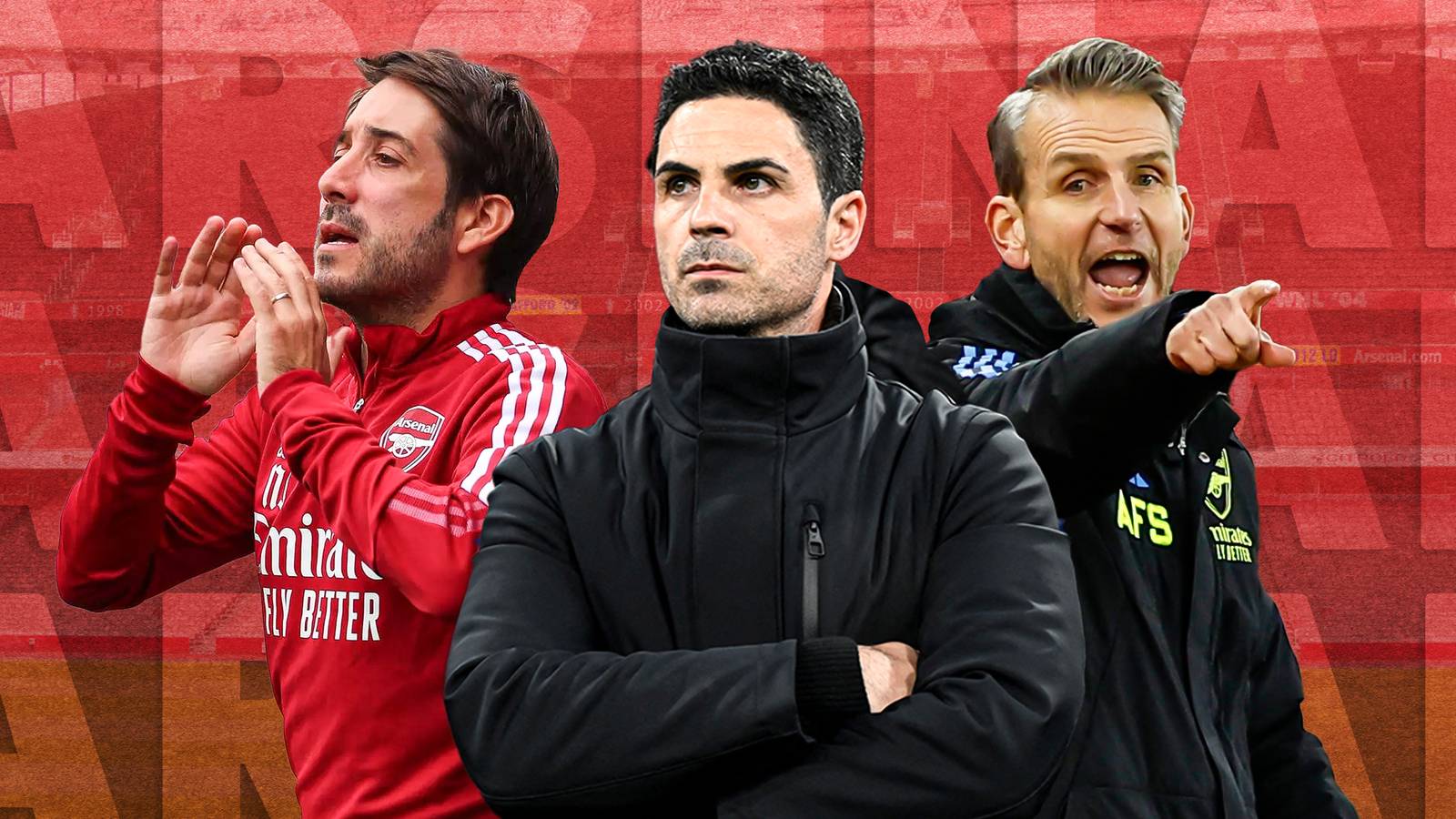 Profiles of Arsenal's Coaching and Backroom Staff