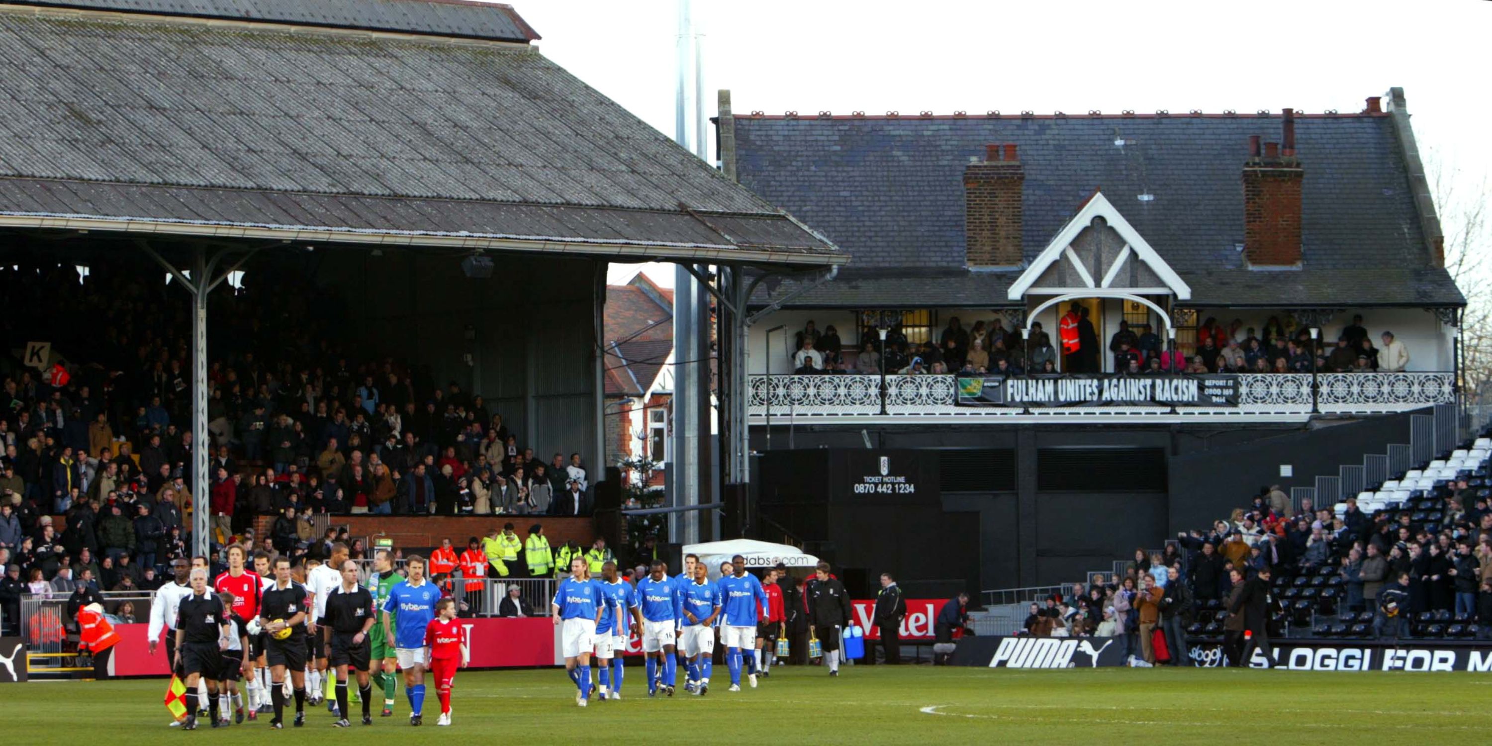 Fulham's Craven Cottage home stadium