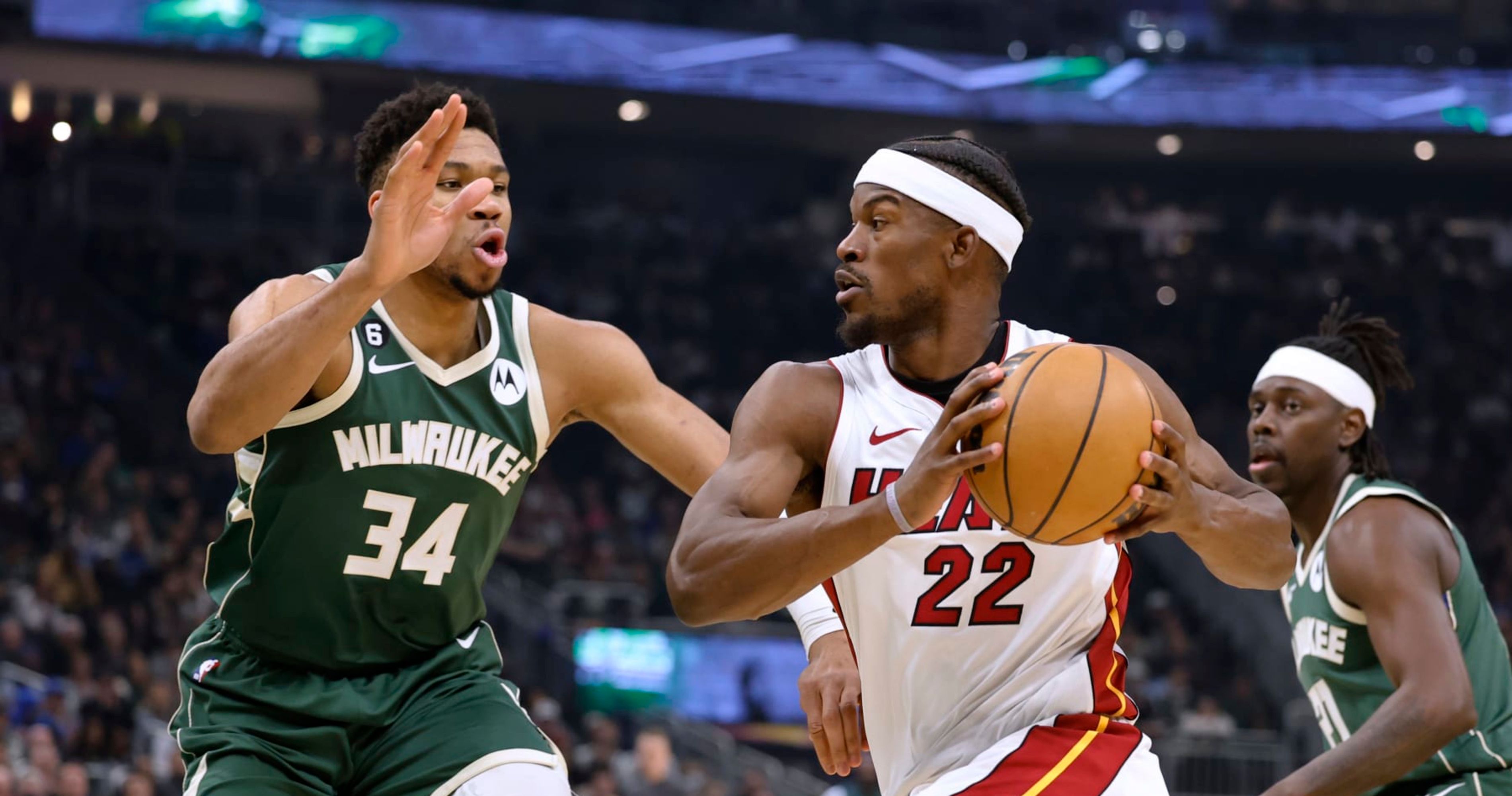 Jimmy Butler Giannis Antetokounmpo