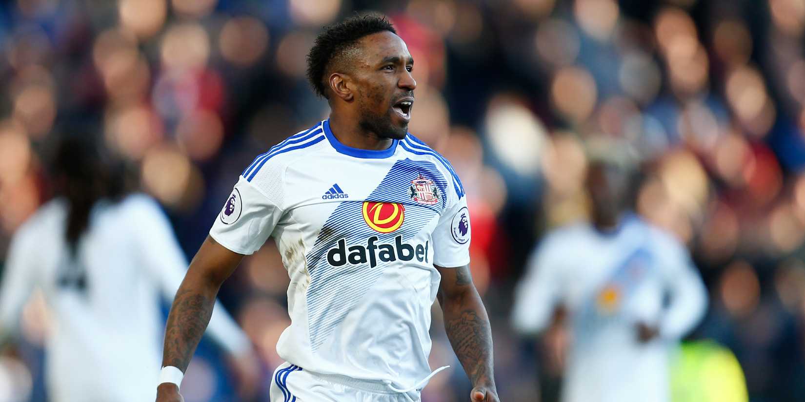 Jermain Defoe celebrates