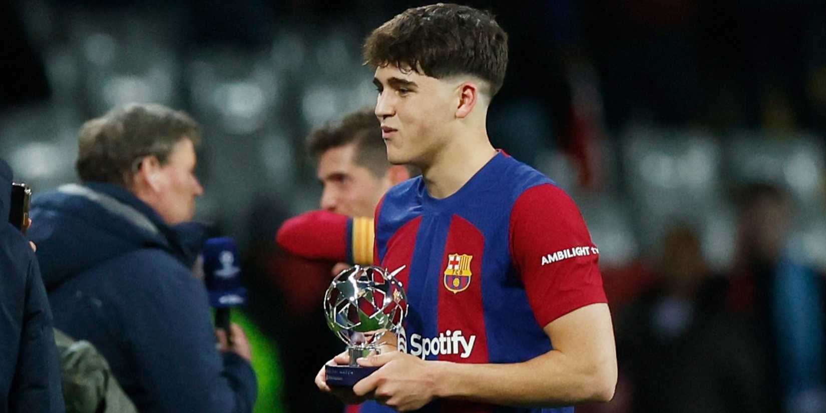 FC Barcelona's Pau Cubarsi 