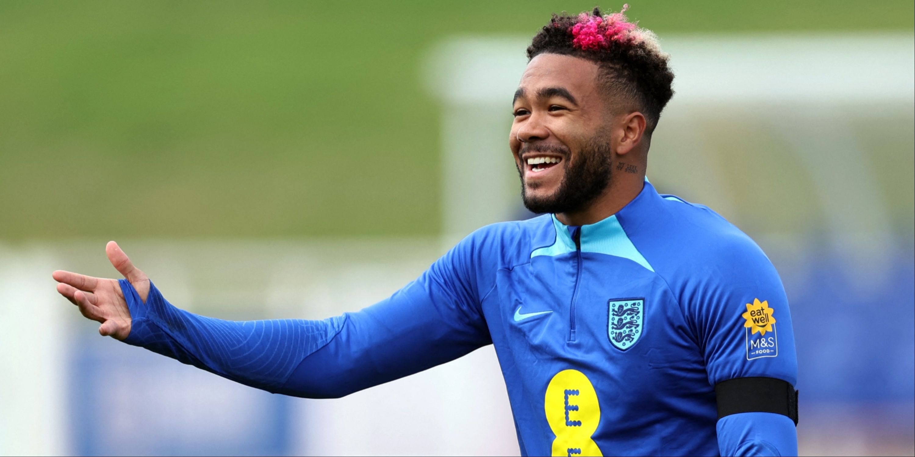 Reece James in England training