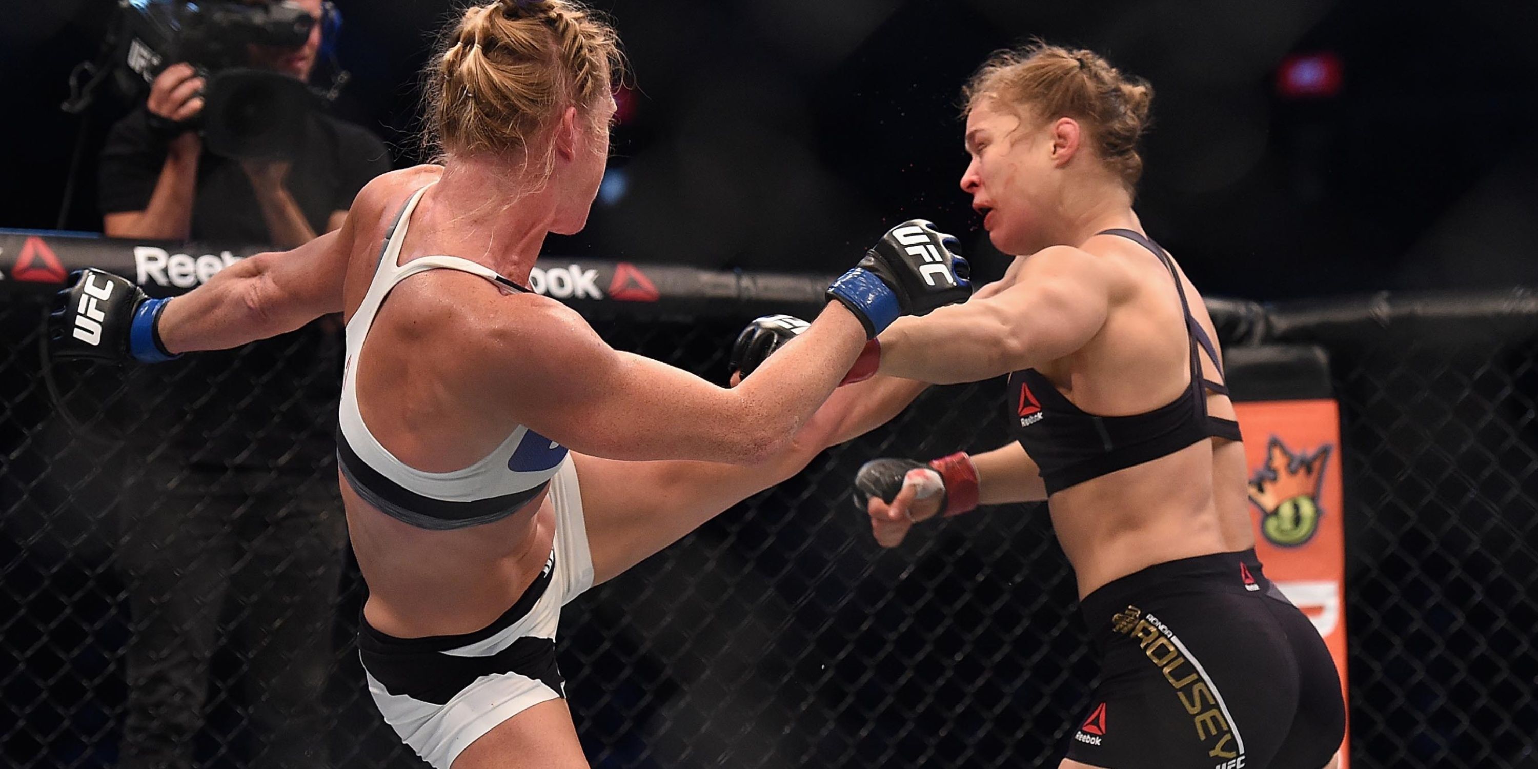 Holly Holm knocking out Ronda Rousey