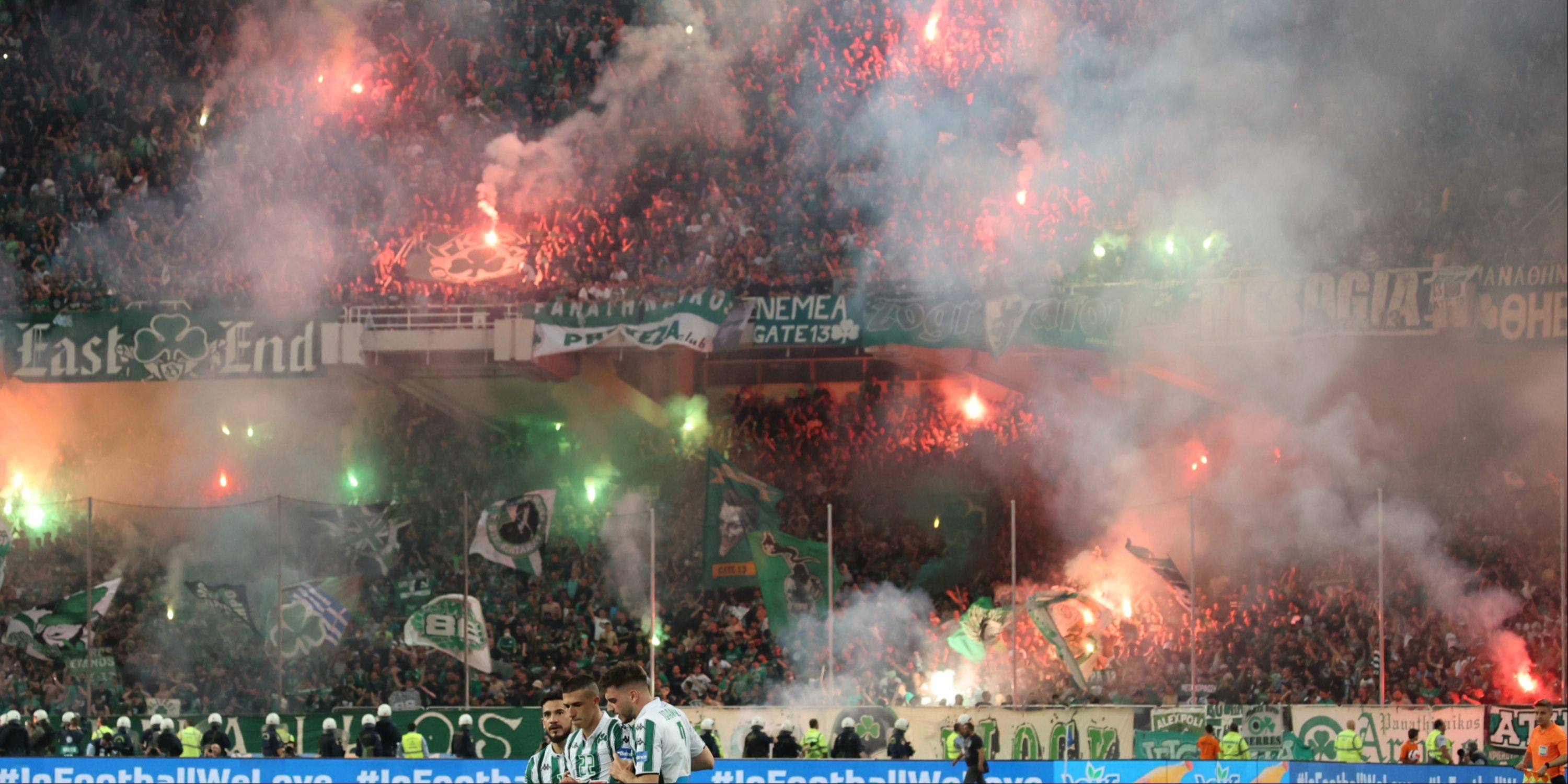 Panathinaikos supporters