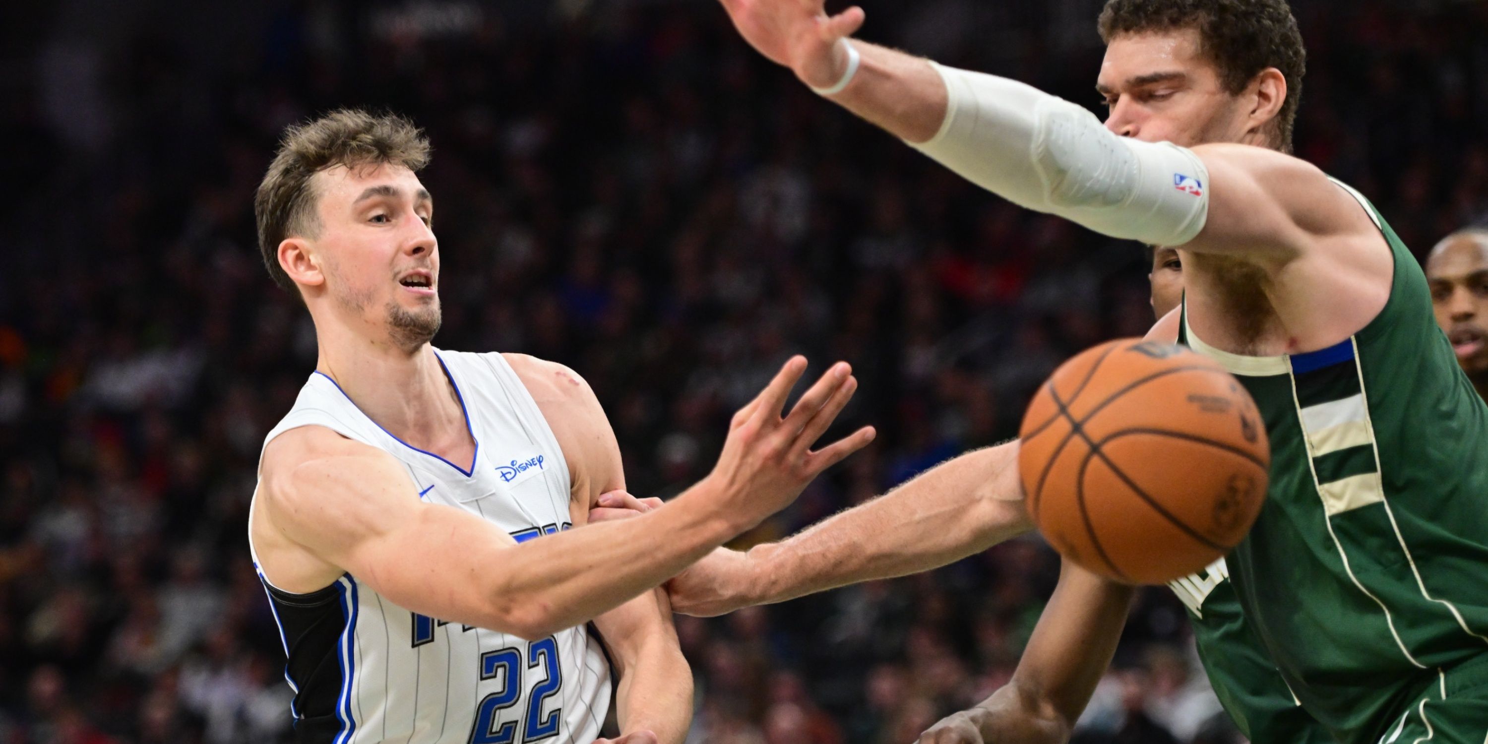 Franz Wagner and Brook Lopez