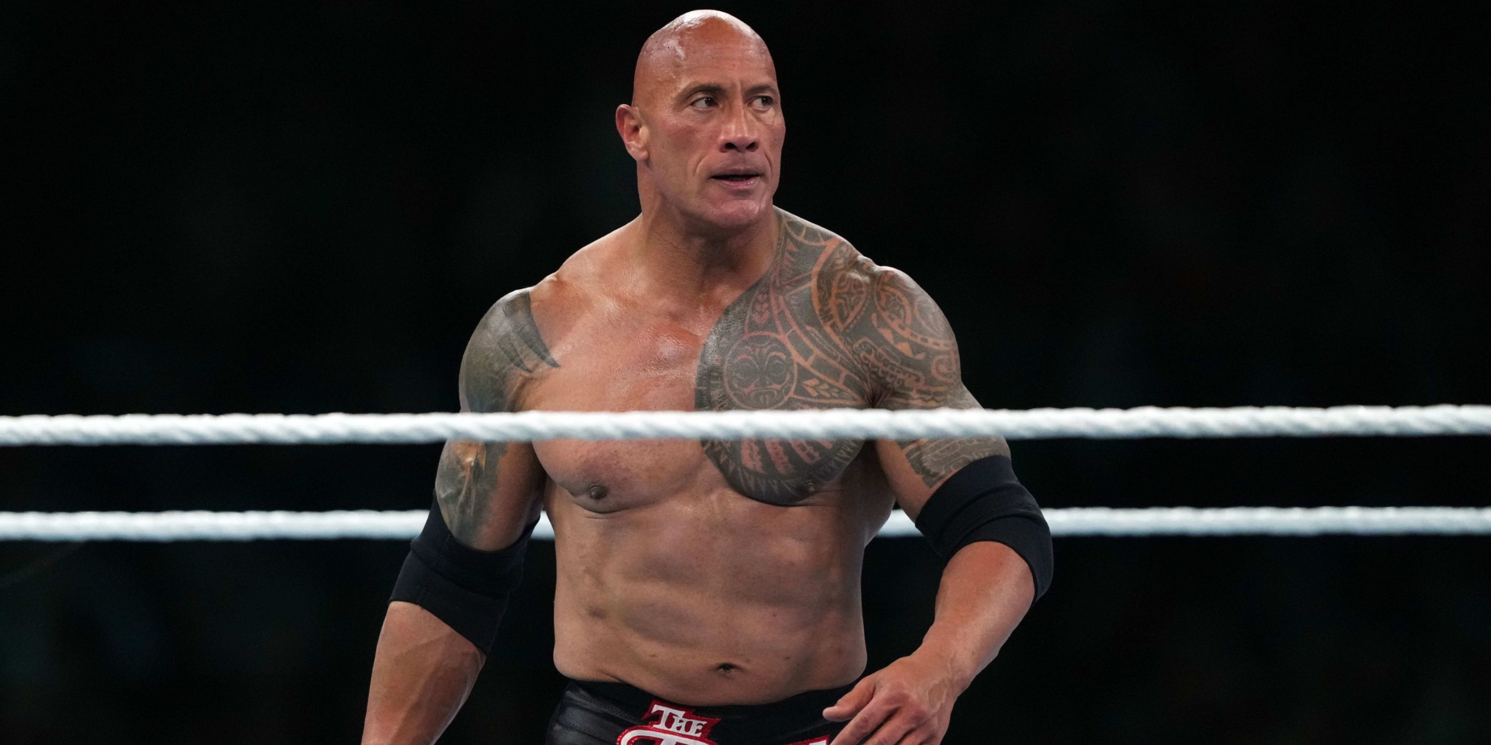 The Rock at WrestleMania 40