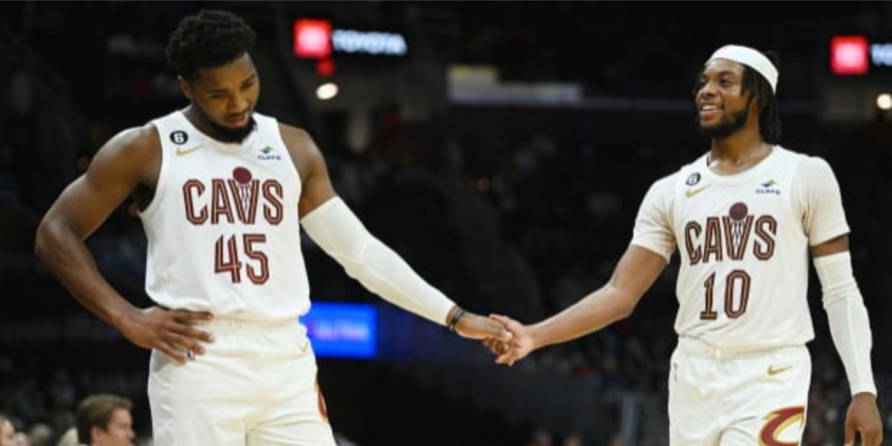 Darius Garland Donovan Mitchell Cleveland Cavaliers