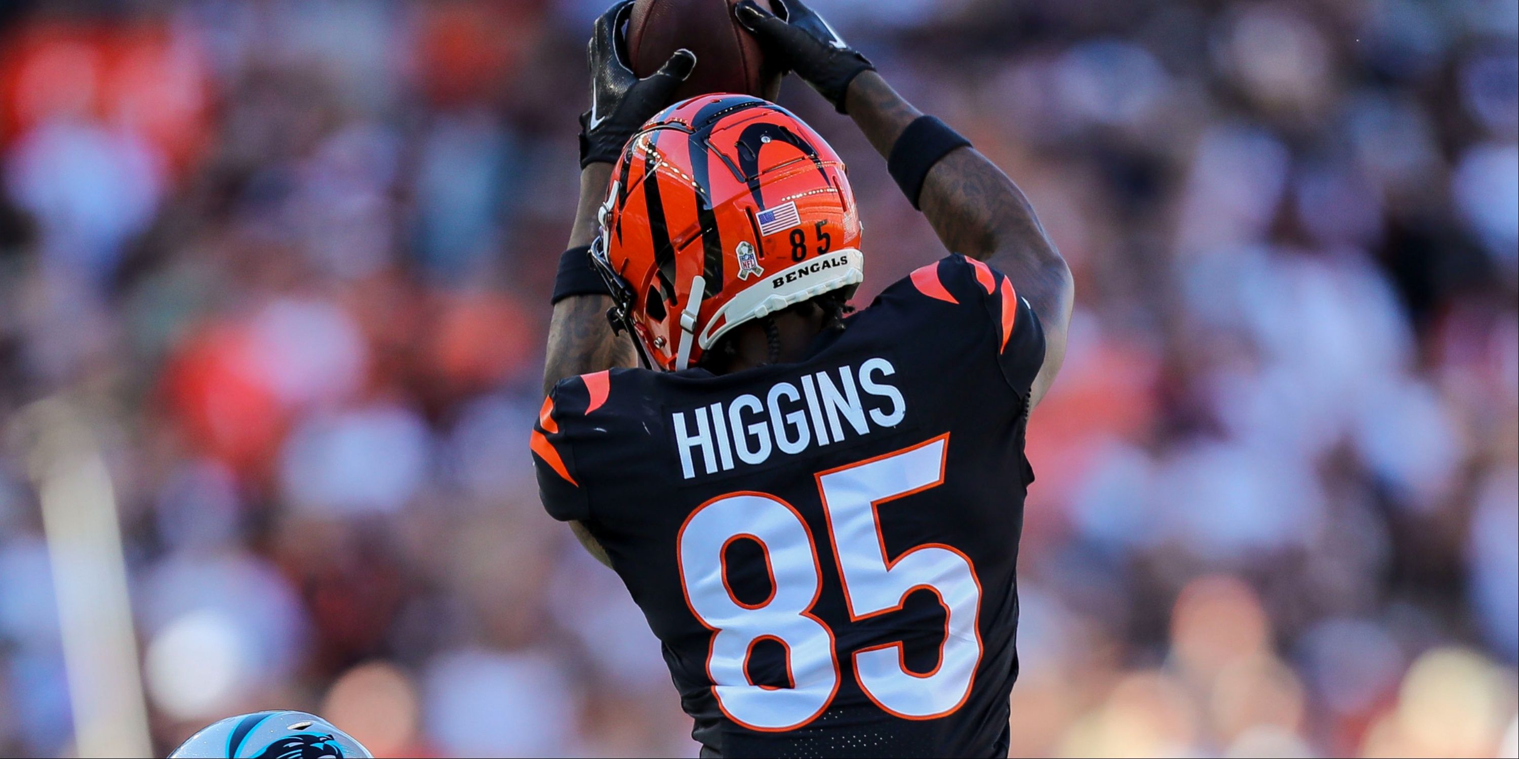 Cincinnati Bengals' wide receiver Tee Higgins