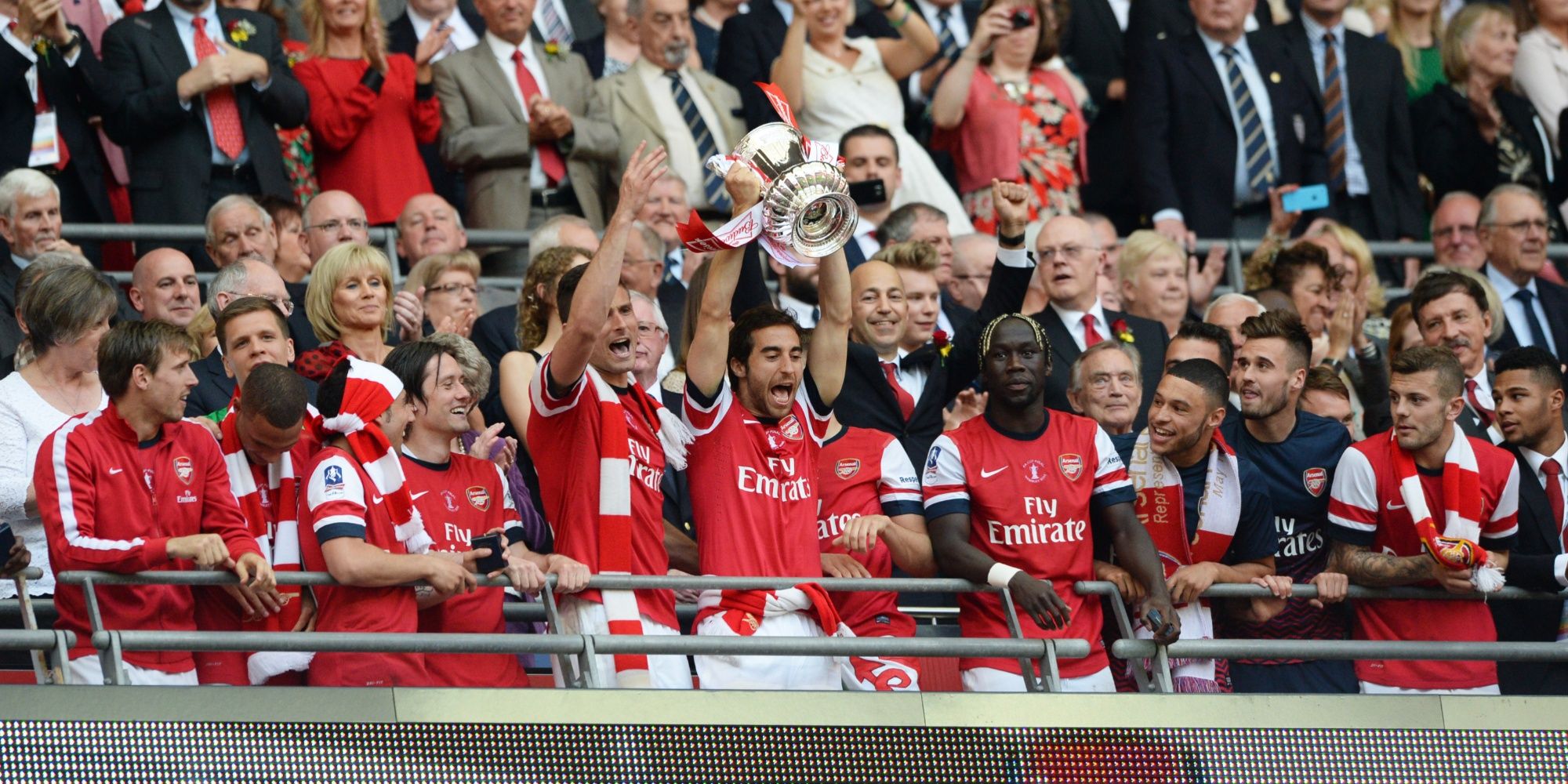 Arsenal won the 2014 FA Cup.