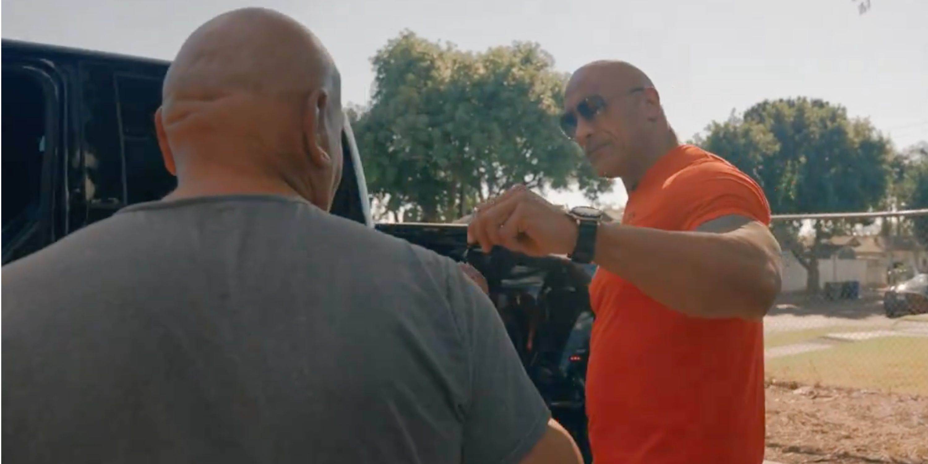 The Rock Gifts Struggling Family His Truck & $100,000