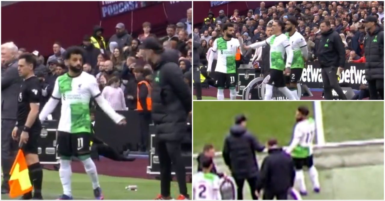 Lip Reader Claims Salah Made Big Threat to Klopp During Touchline Spat