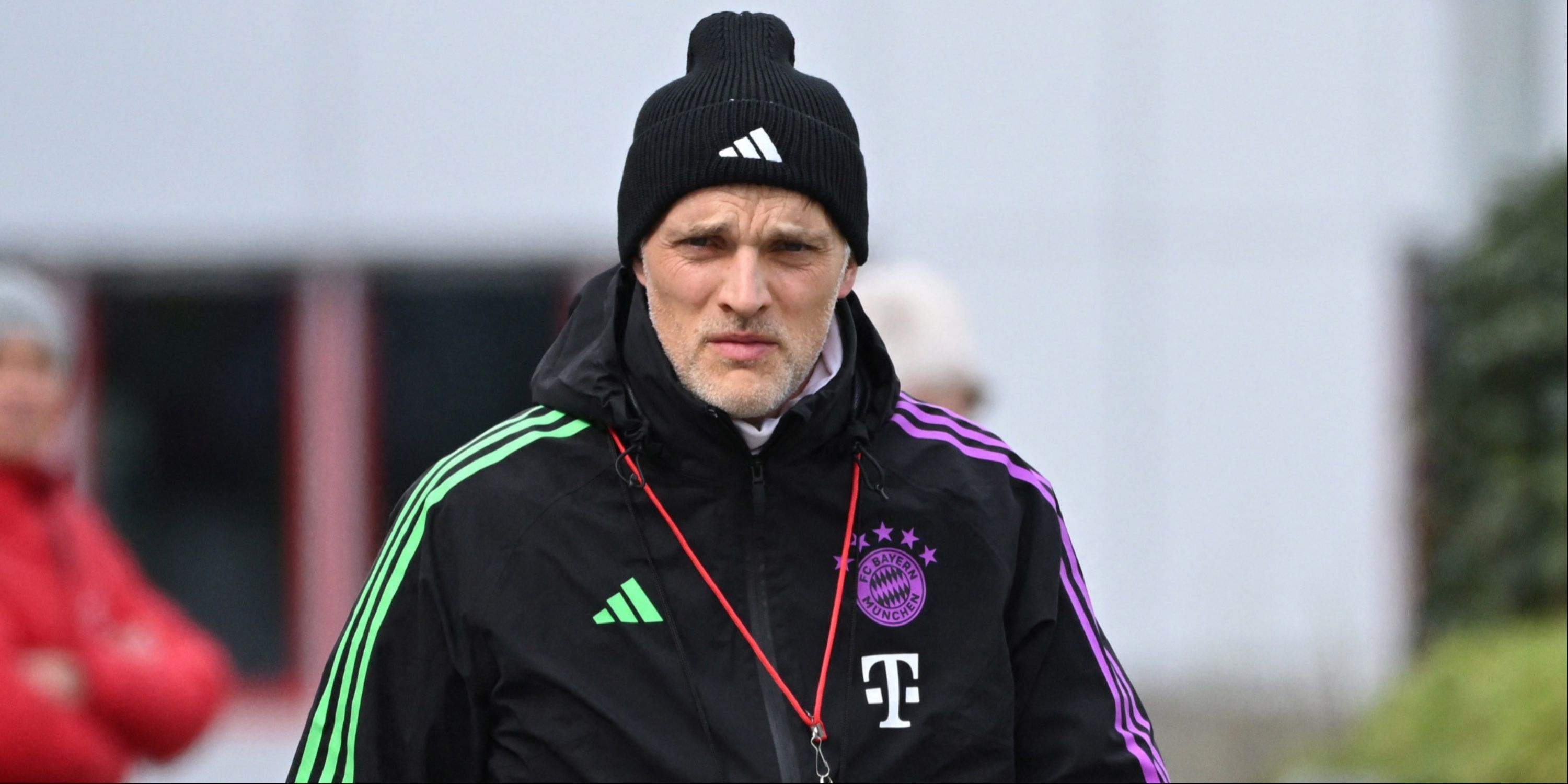 Thomas Tuchel in Bayern Munich training