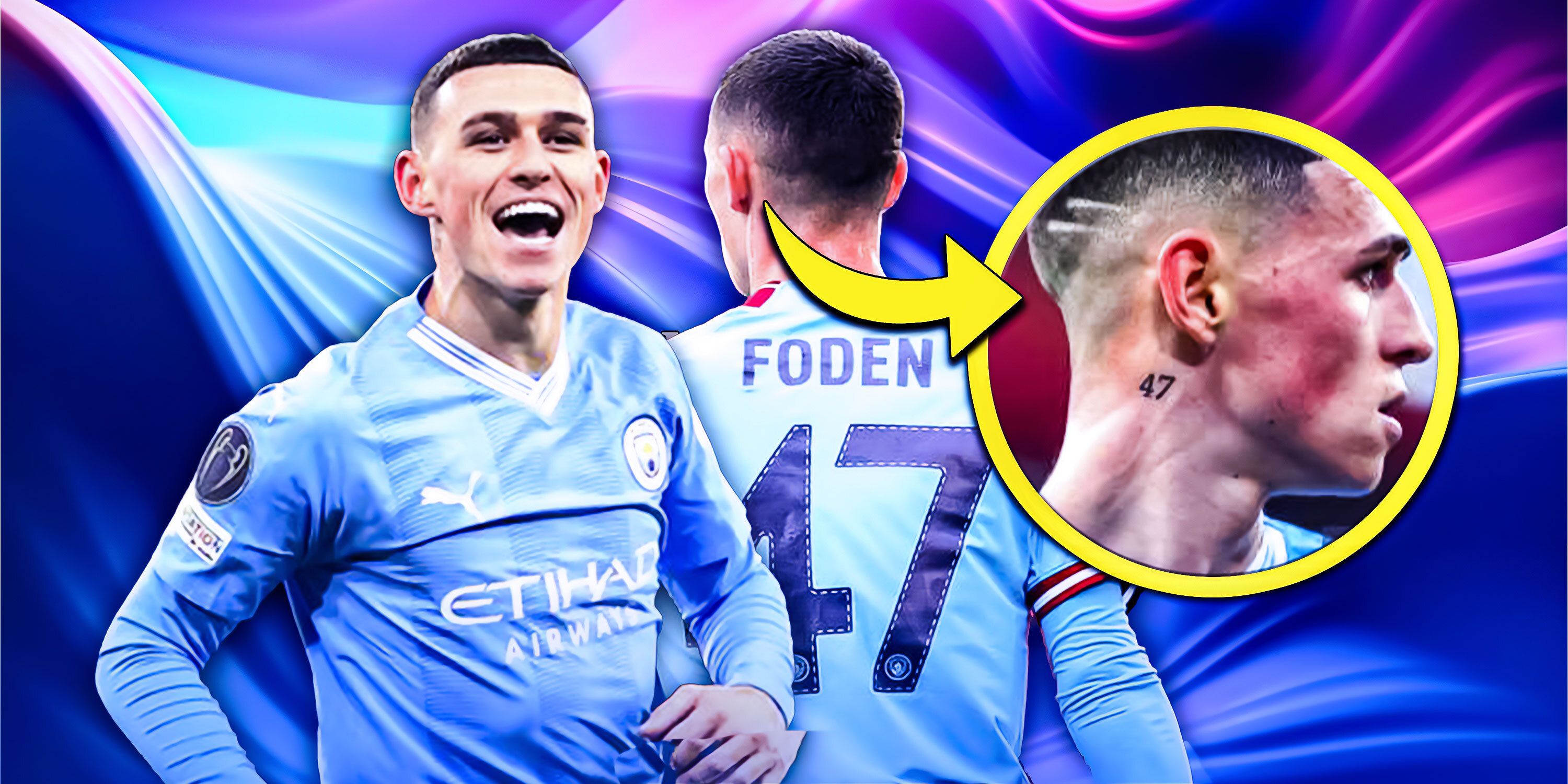 Why Phil Foden Wears Number 47 and has Tattoo