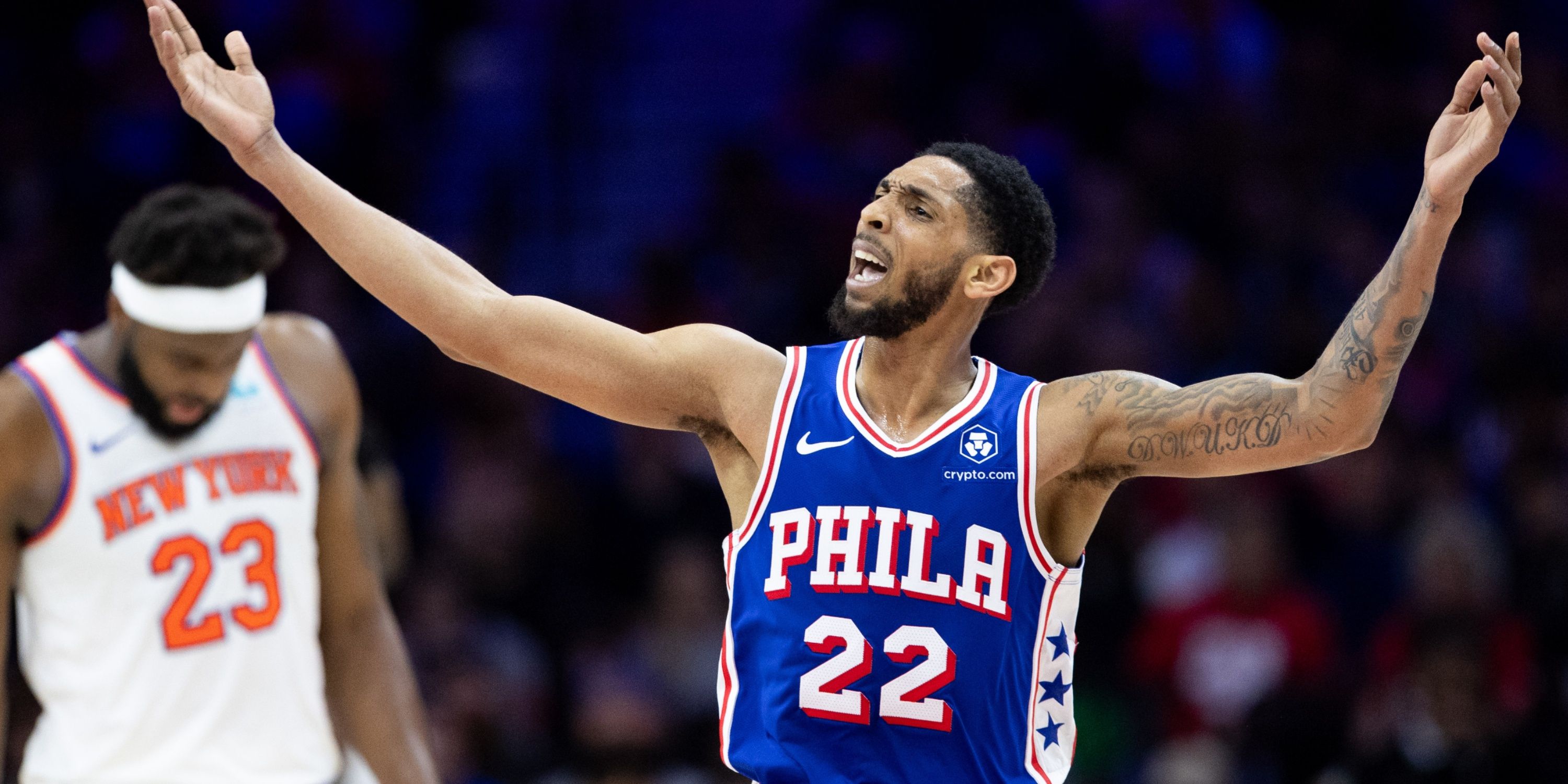 Philadelphia 76ers' Cam Payne vs. New York Knicks