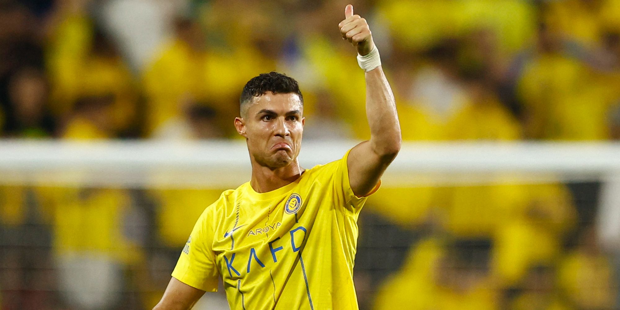 Ronaldo gestures