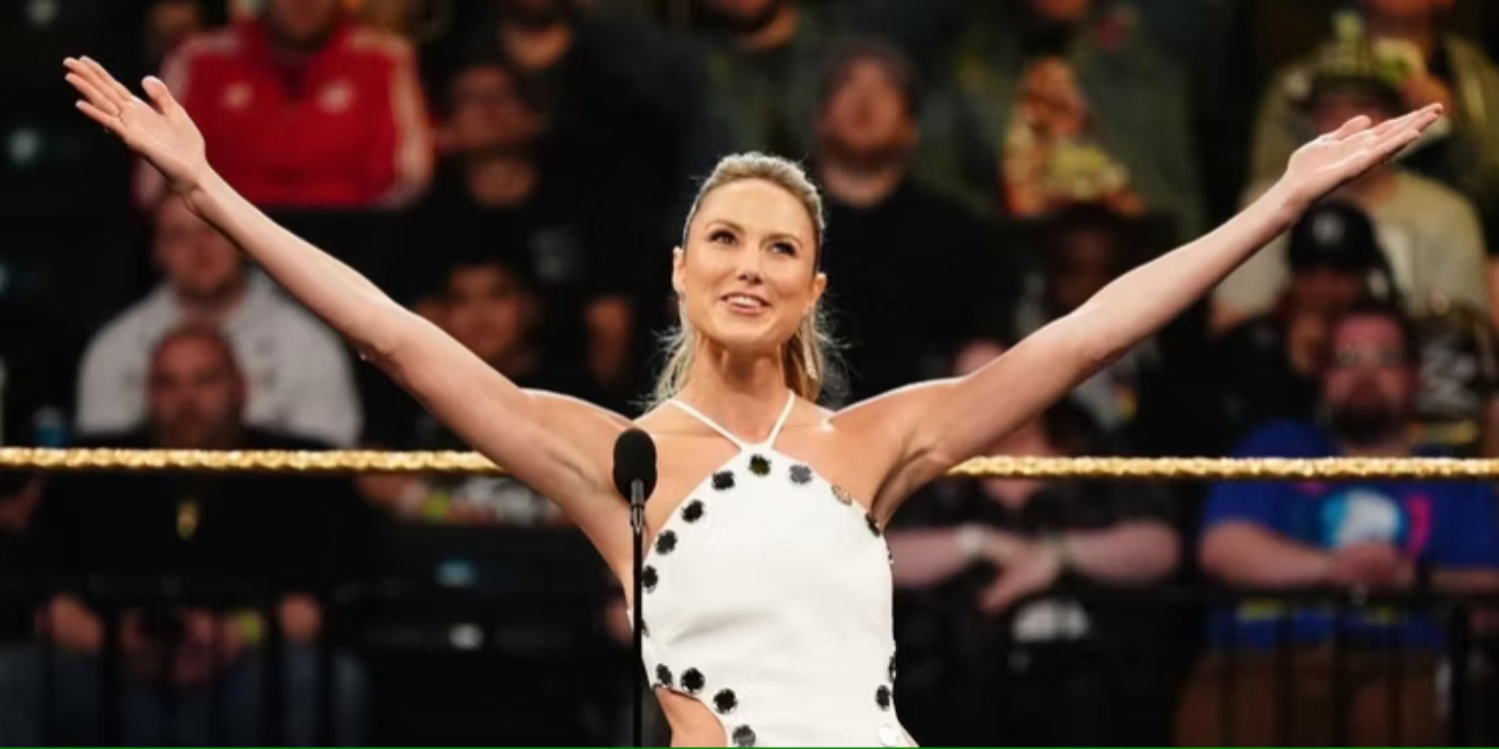 Stacy Keibler in the WWE Hall of Fame