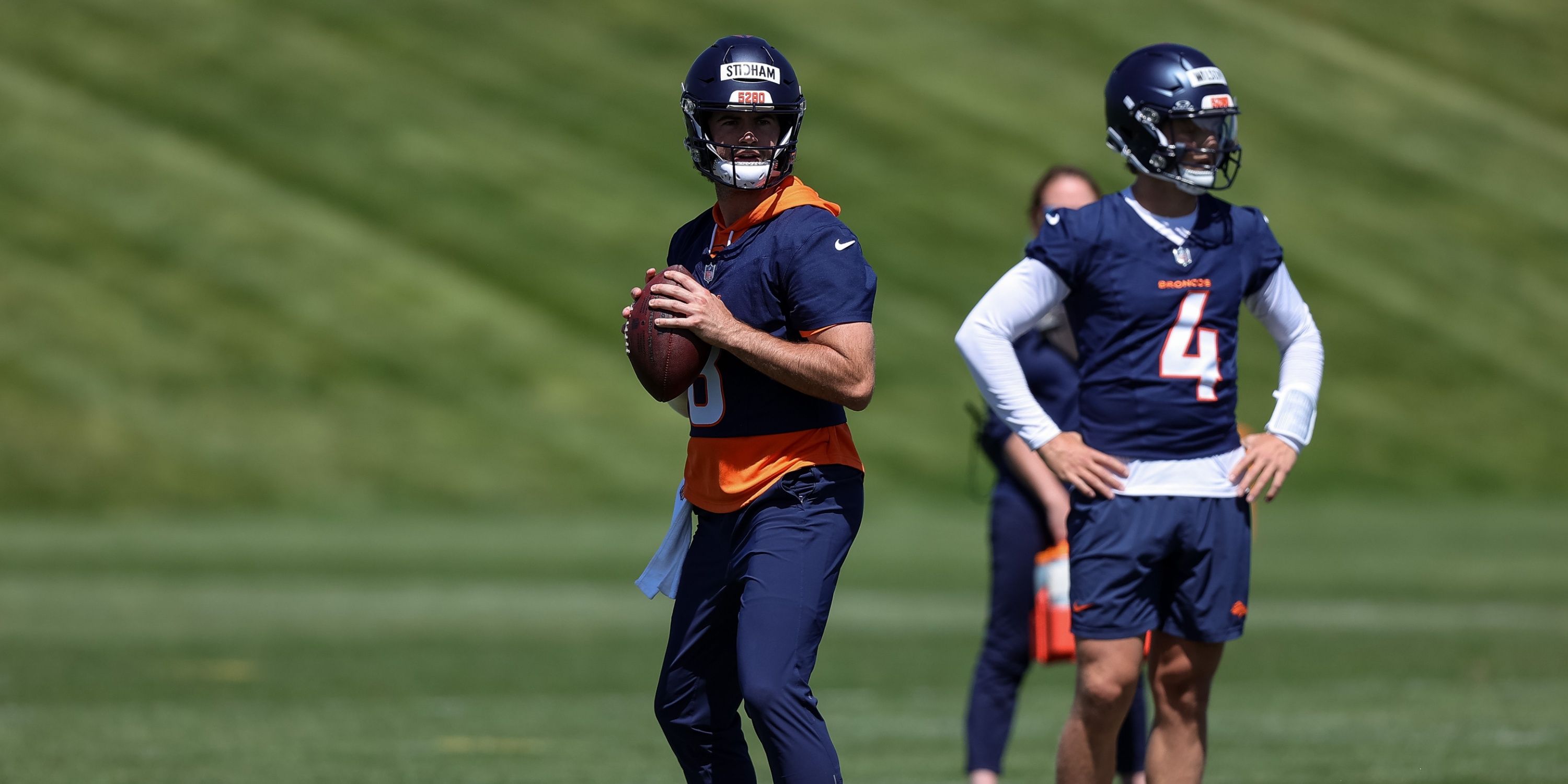 Denver Broncos Quarterback Battle Stidham, Wilson, Nix Compete for