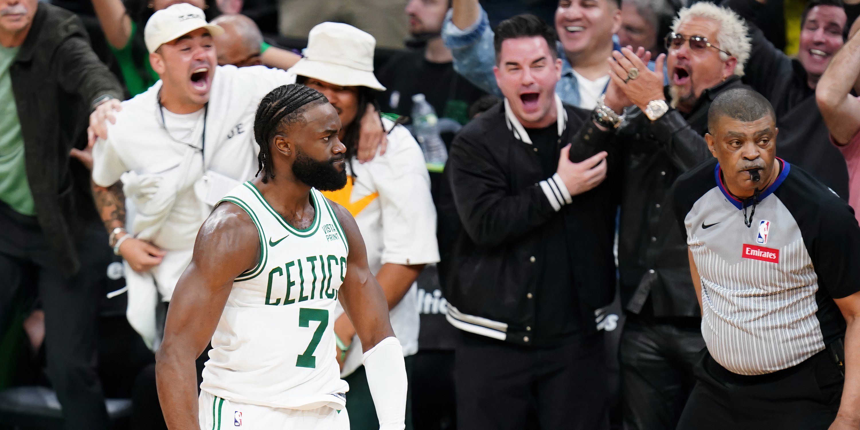 David Ortiz Caught Jaylen Browns Clutch Game 1 Shot on Video