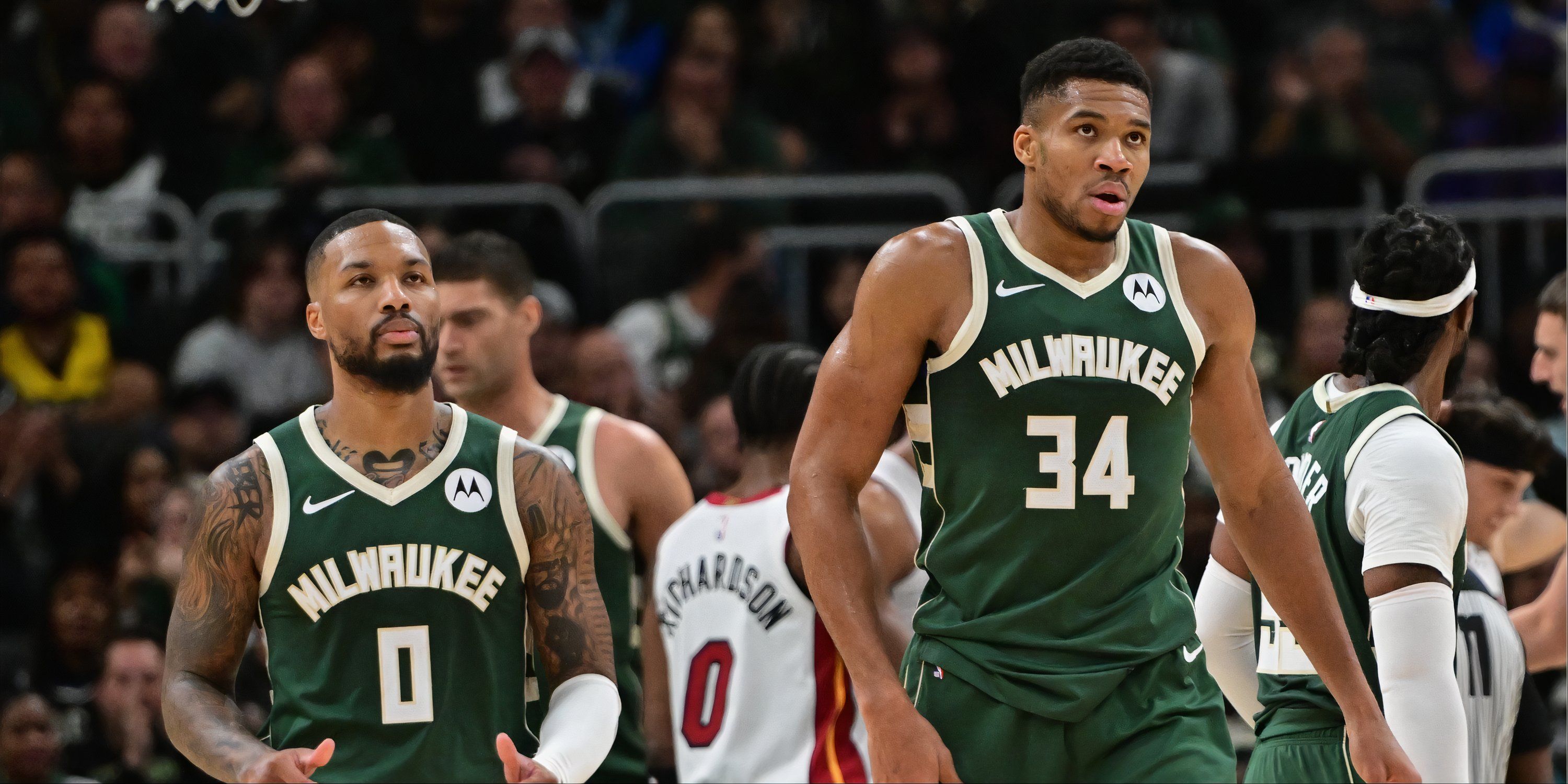 Damian Lillard & Giannis Antetokounmpo