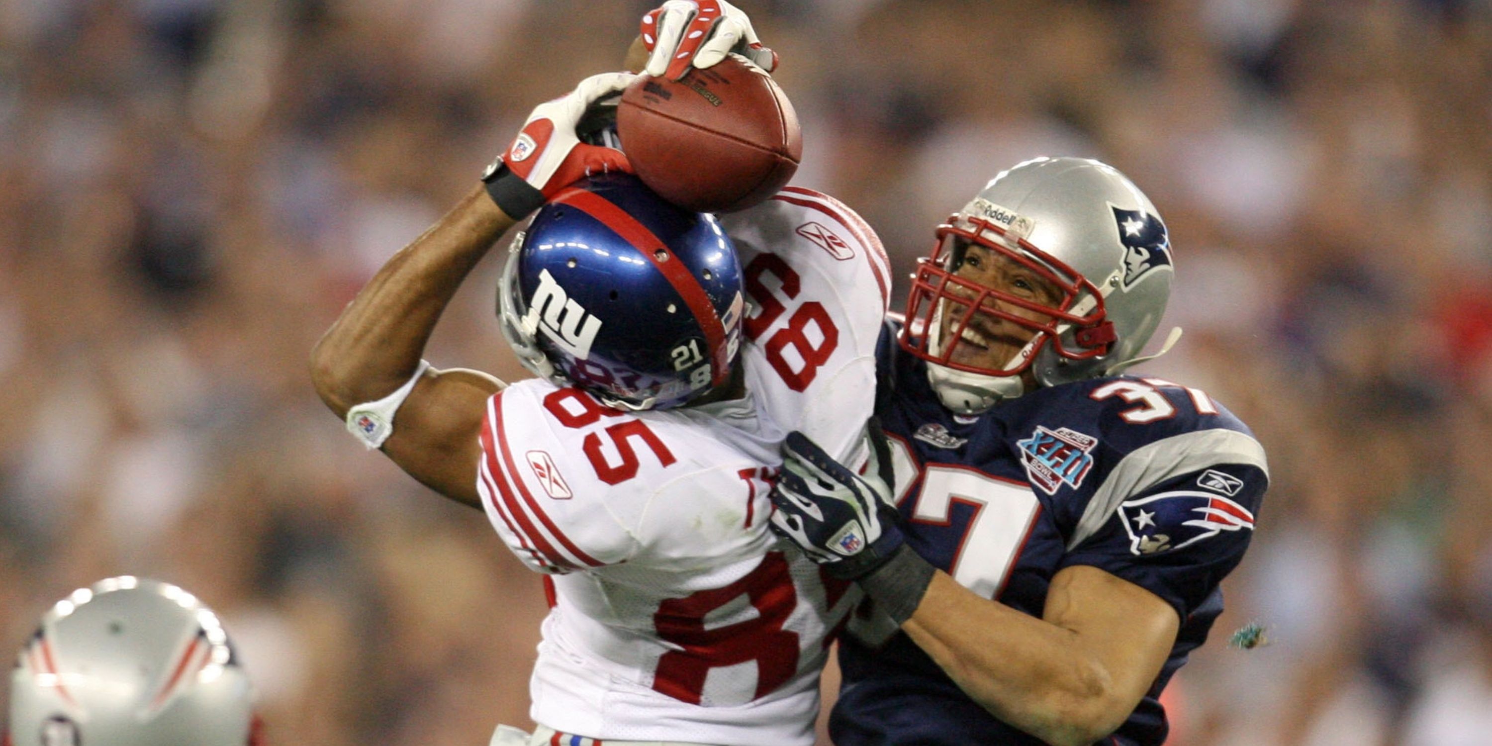 David Tyree New York Giants WR Super Bowl 42