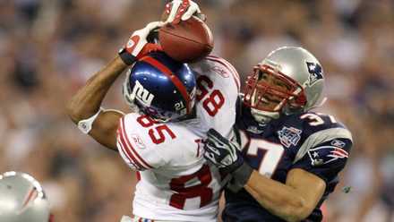 David Tyree New York Giants WR Super Bowl 42