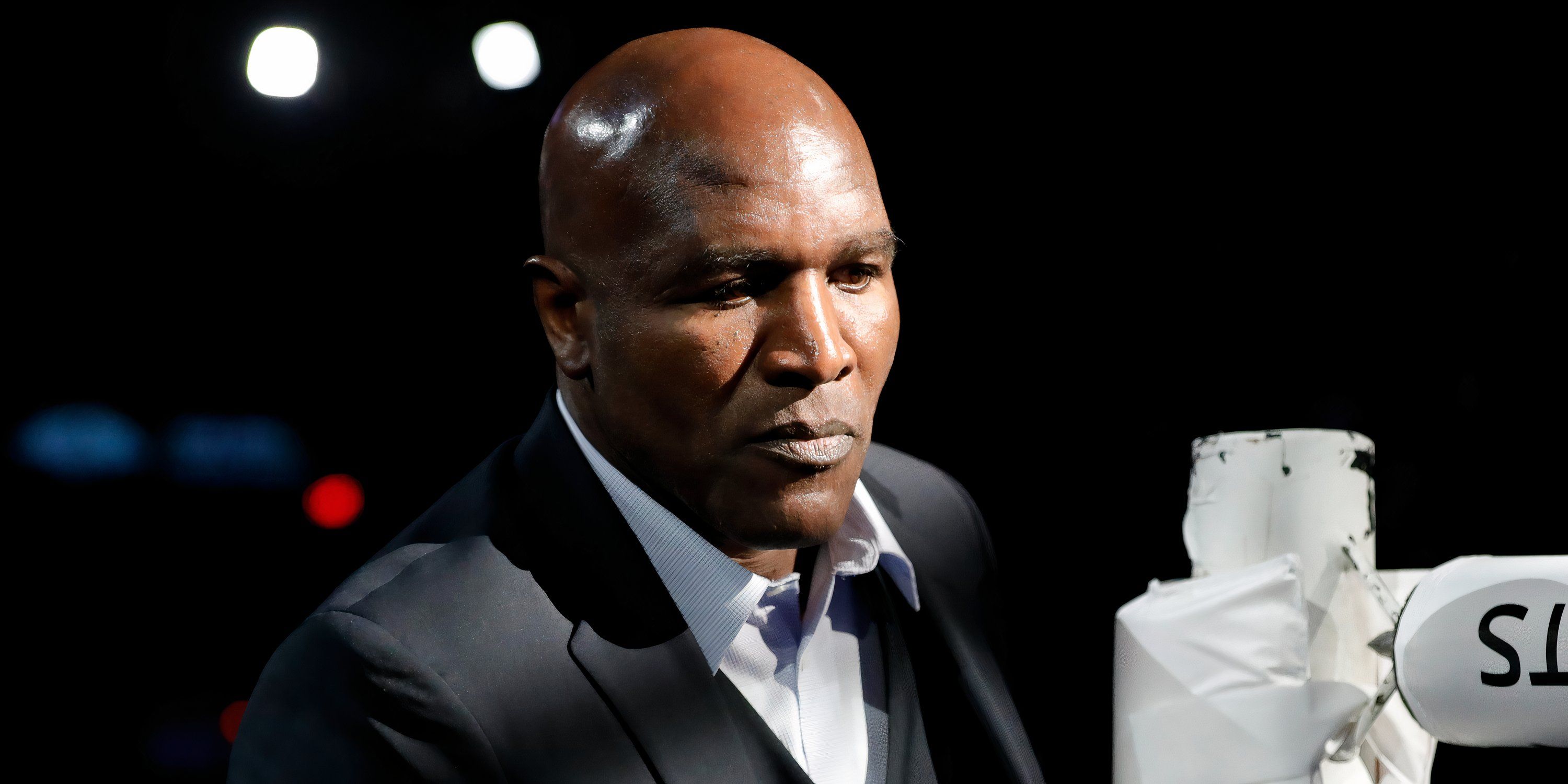 Evander Holyfield during a Public Appearance