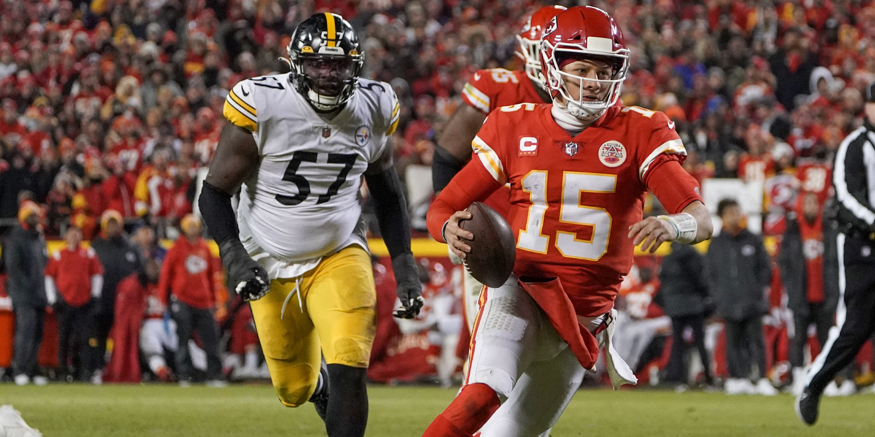 Patrick Mahomes QB Kansas City Chiefs vs Pittsburgh Steelers