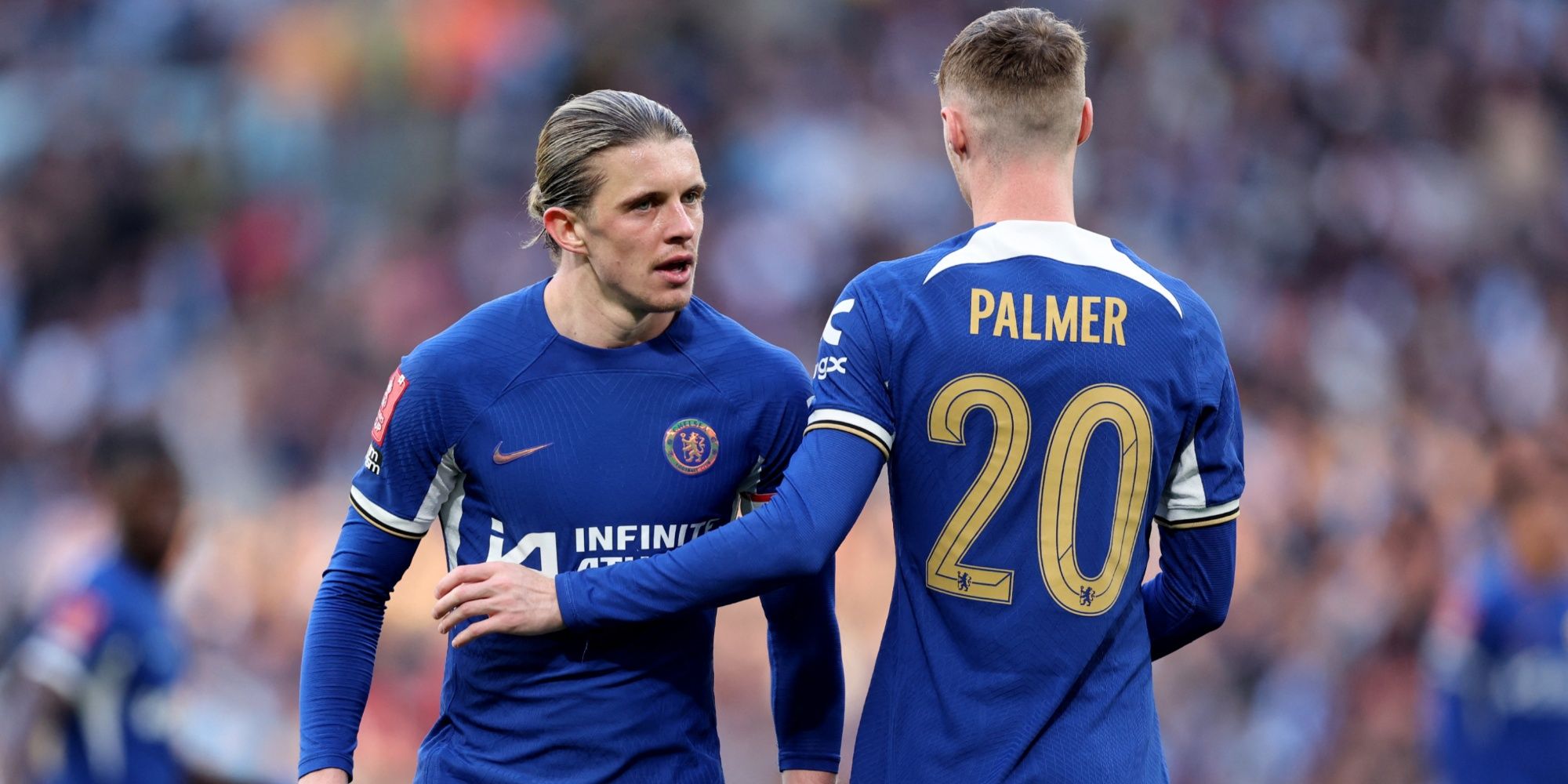 Chelsea's Cole Palmer and Conor Gallagher.