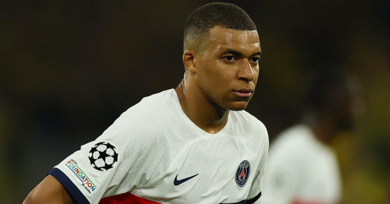 Paris St Germain's Kylian Mbappe