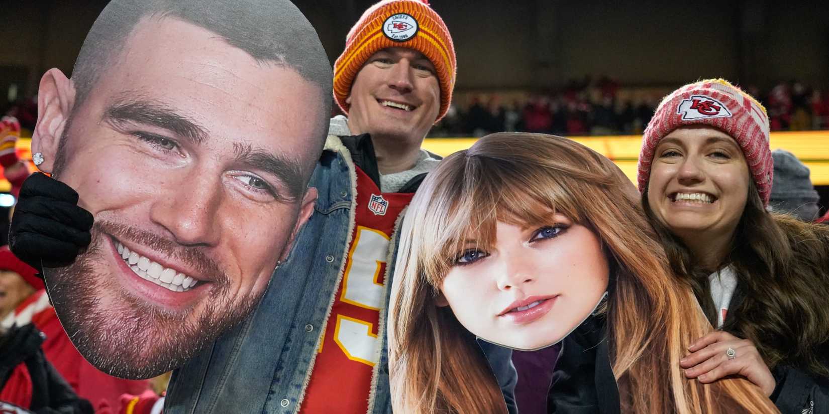 Travis Kelce, Taylor Swift, NFL fans