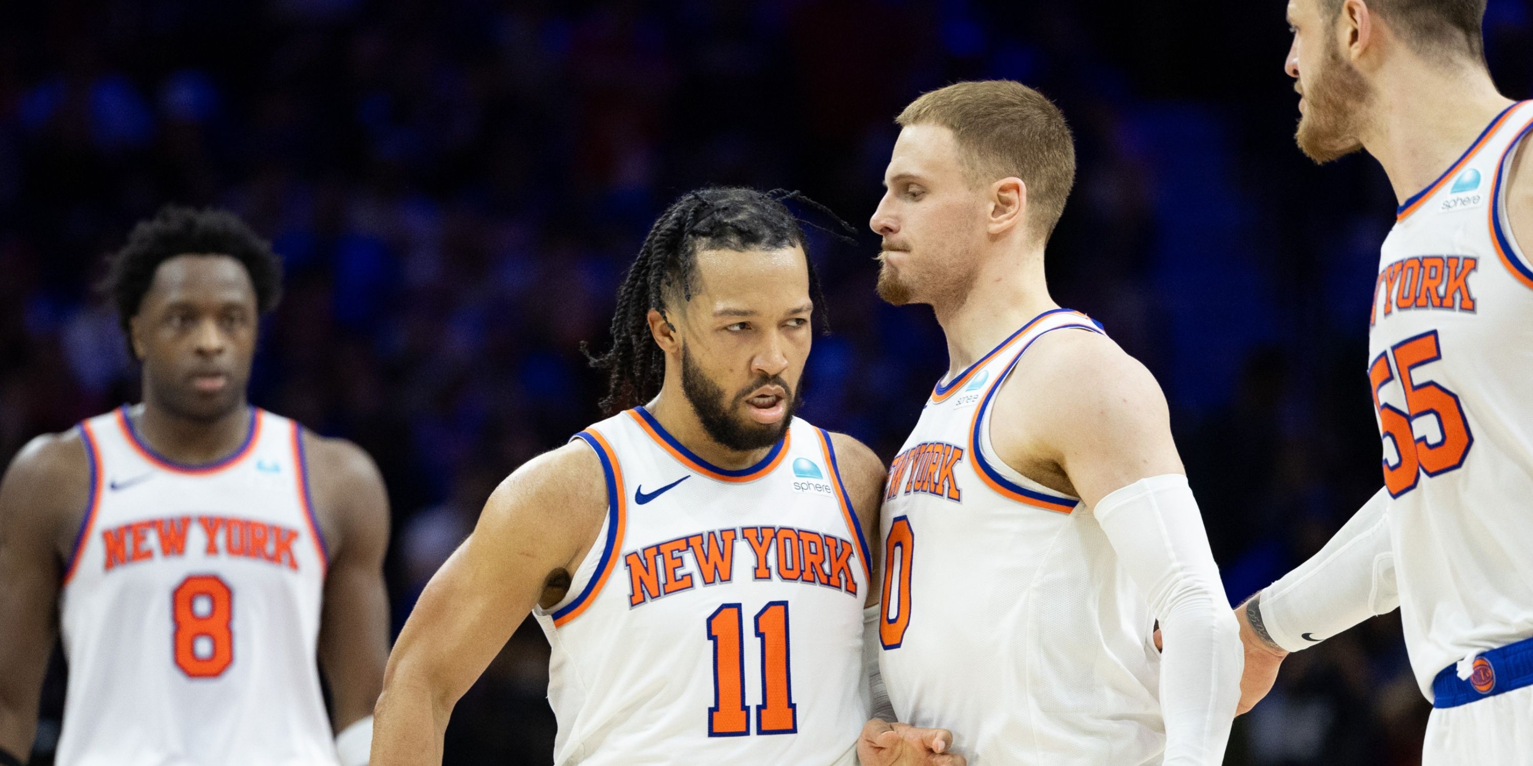 Jalen Brunson and Donte DiVincenzo