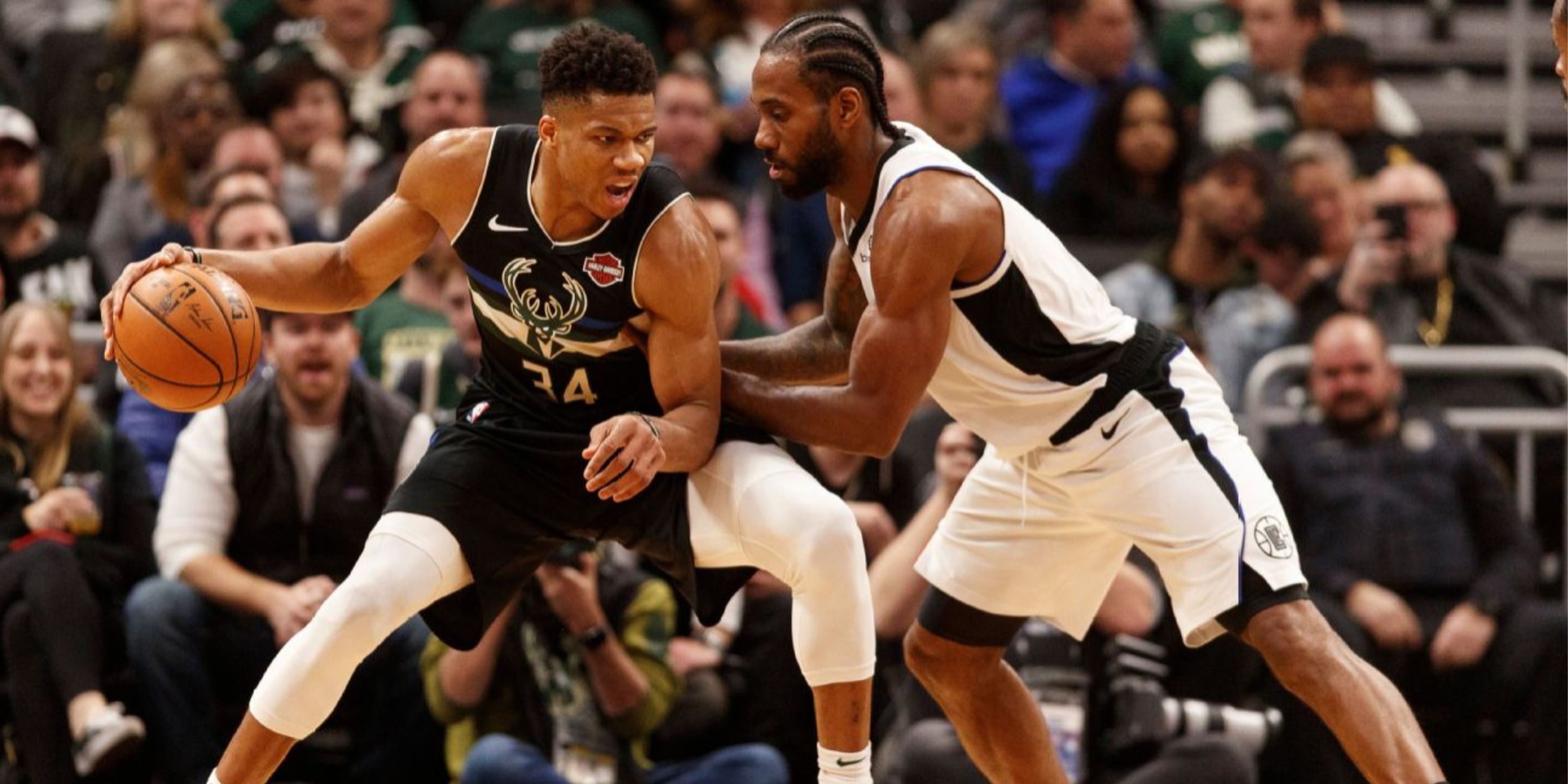 Kawhi Leonard Giannis Antetokounmpo Los Angeles Clippers Milwaukee Bucks