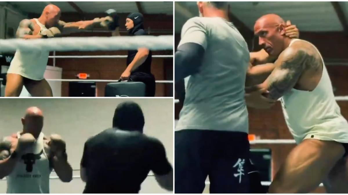 Footage Emerges of The Rock in MMA Training